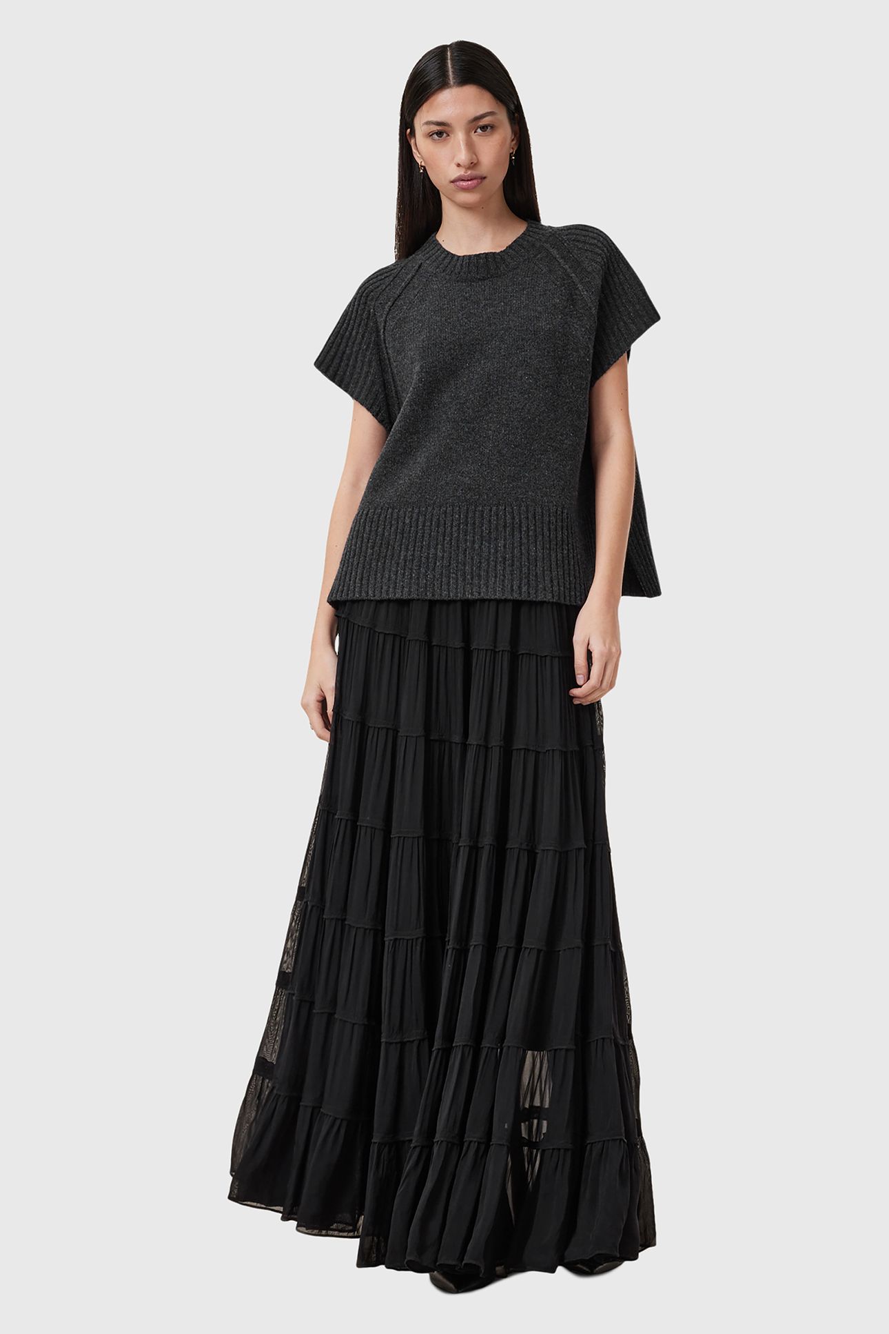 EVA MAXI SKIRT BLACK 3