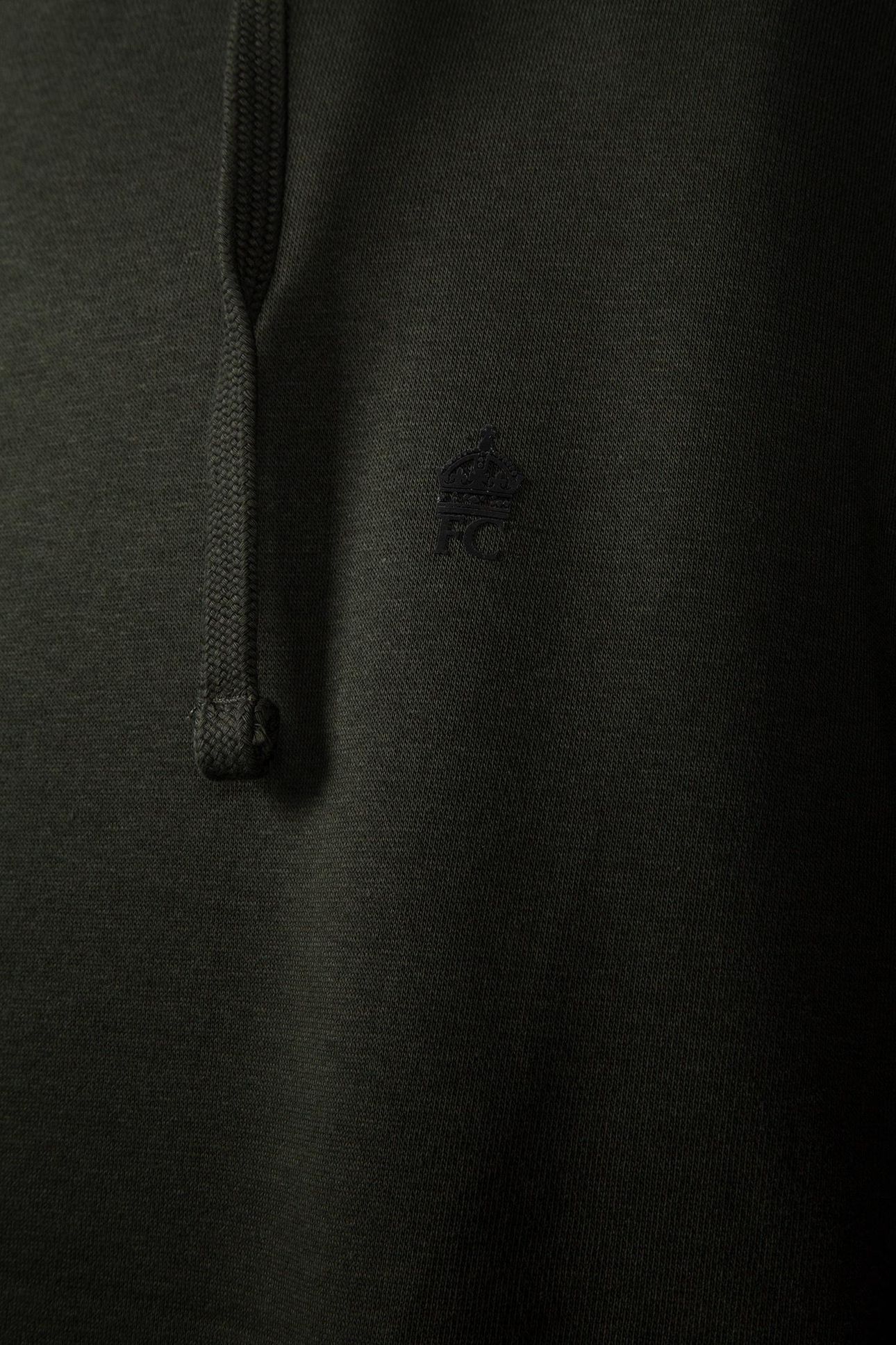 OVERHEAD SWEATSHIRT DK GREEN/BLACK 5