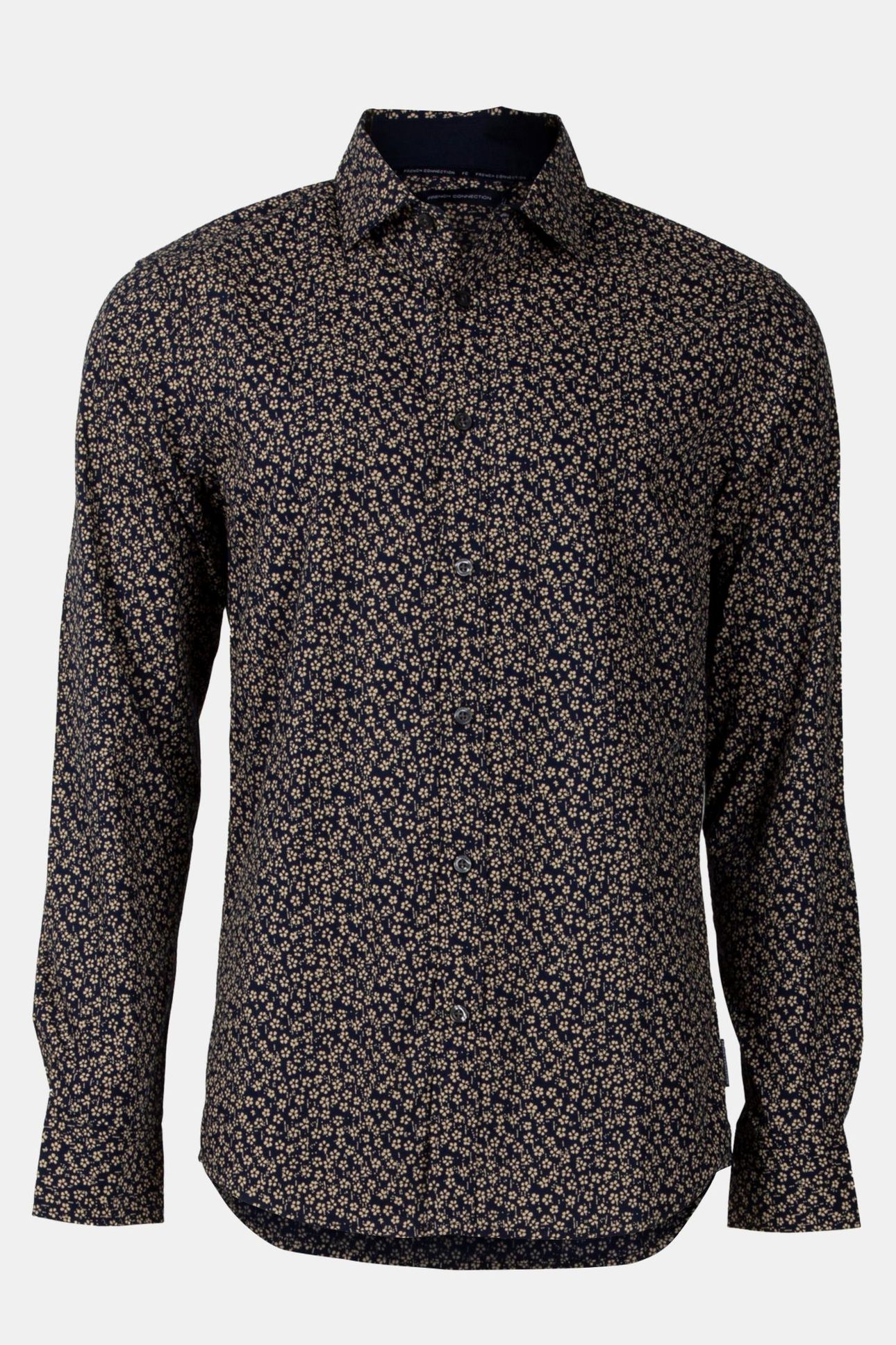5 FLOWER LONG SLEEVE SHIRT MARINE 4