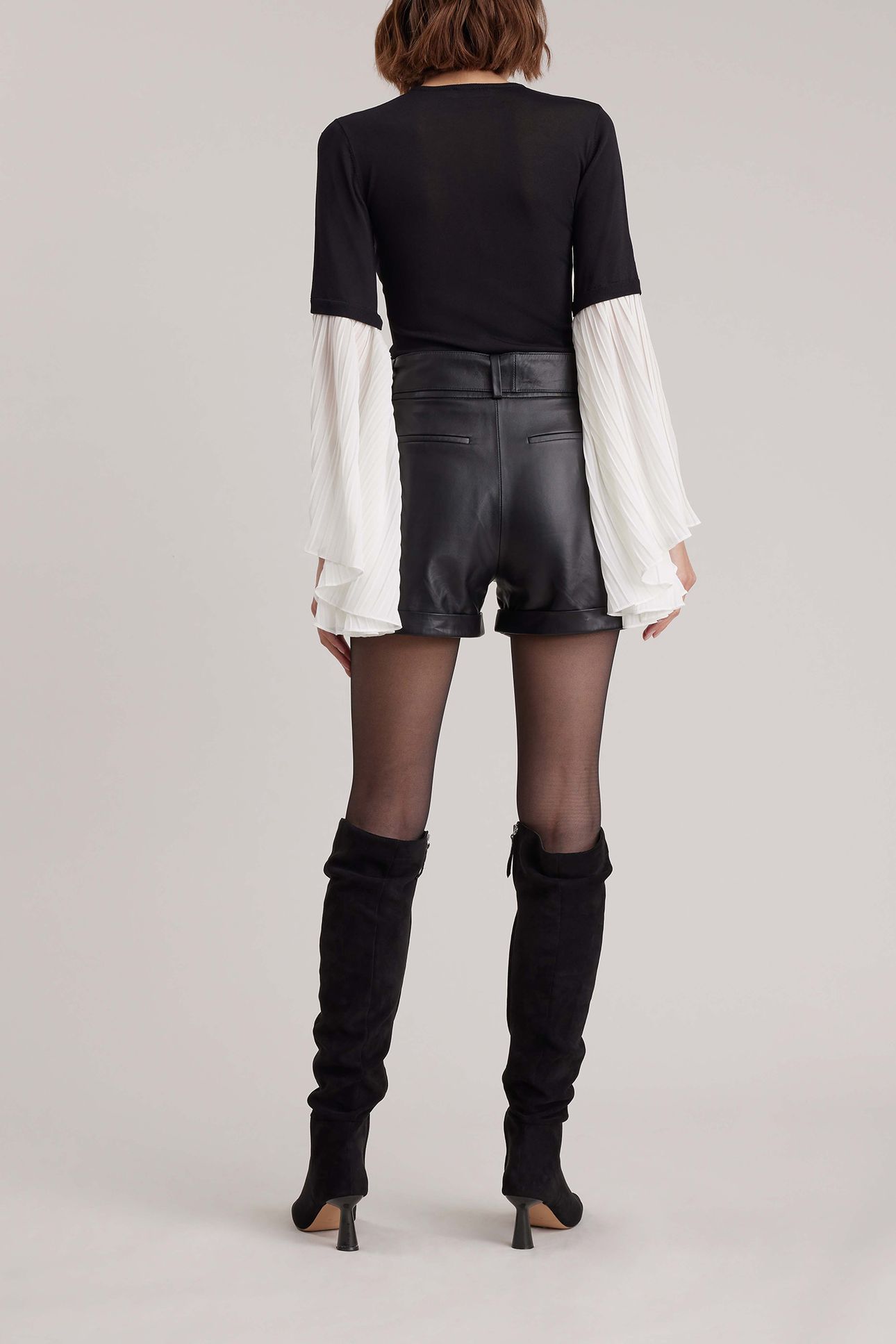 FADETTE PULLOVER BLACK/WHITE 2