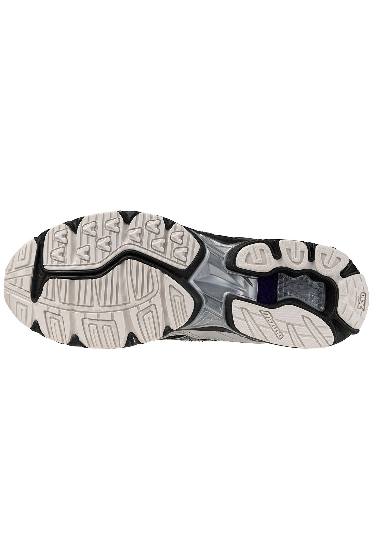 UNISEX SHOE WAVE RIDER 10 BLACK/BLACK SAND/PURPLE HAZE 5