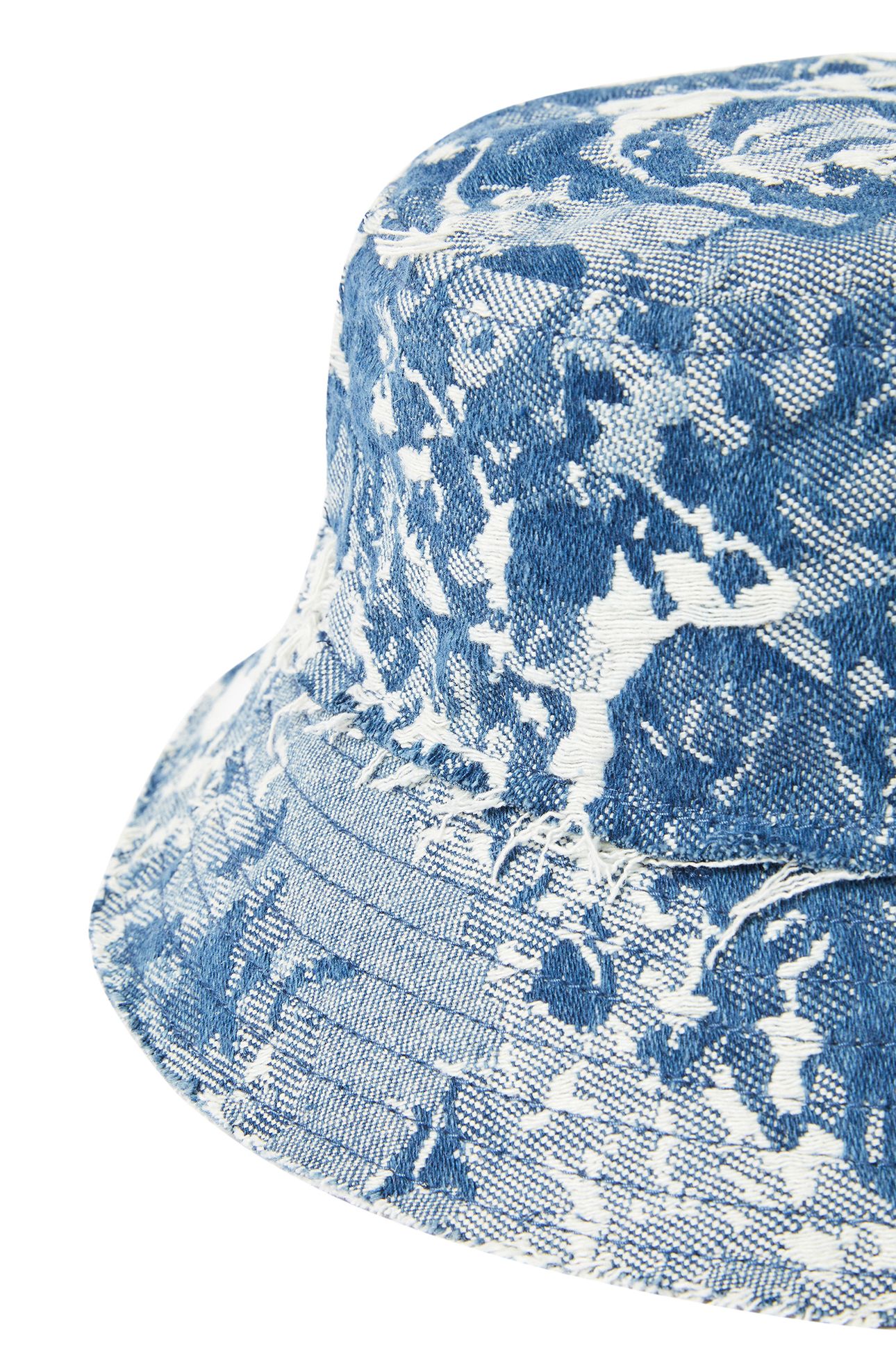 CHARLOTTE DENIM BUCKET HAT LIGHT WASH 3