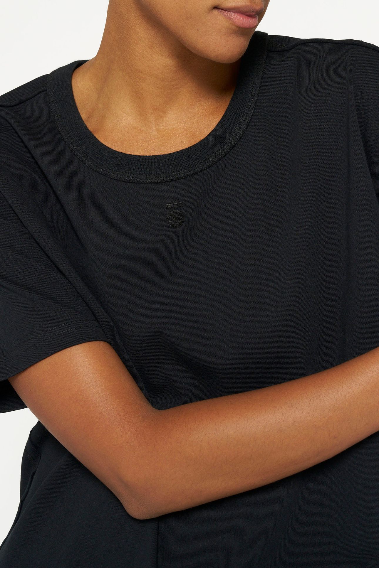 THE THICK COTTON TEE BLACK 6
