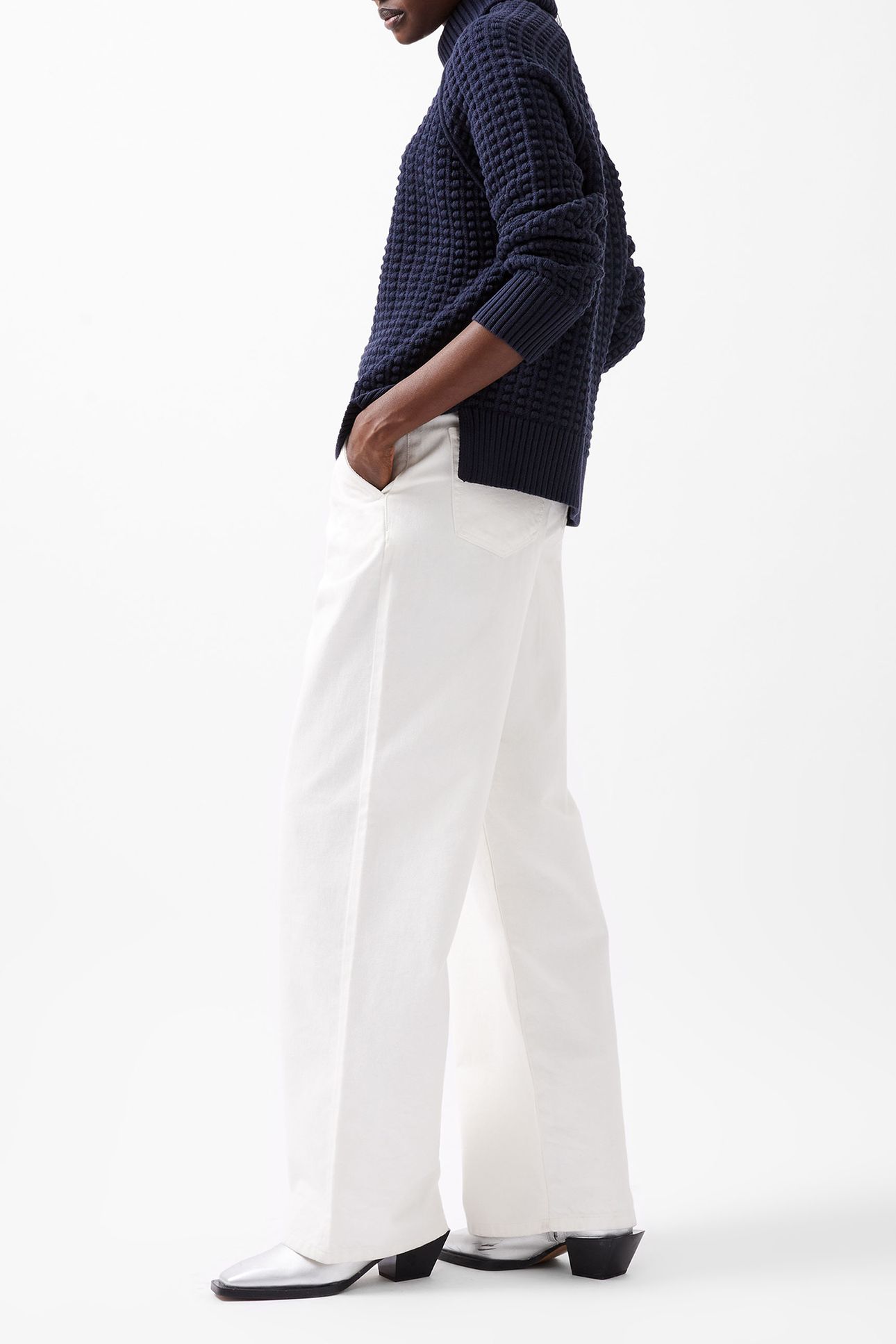 KEYA POPCORN KNIT MOZART JUMPR MARINE 4