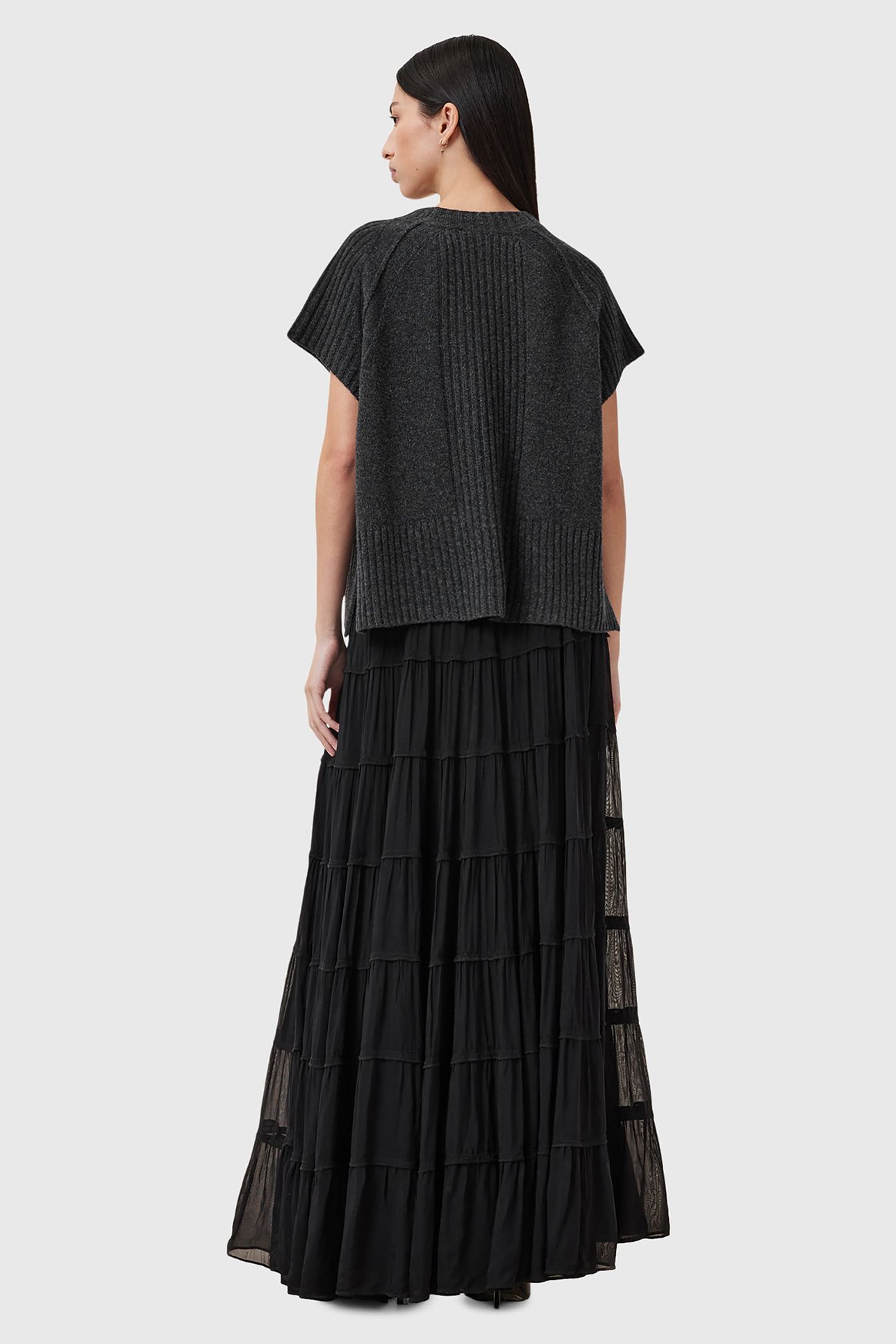 EVA MAXI SKIRT BLACK 4