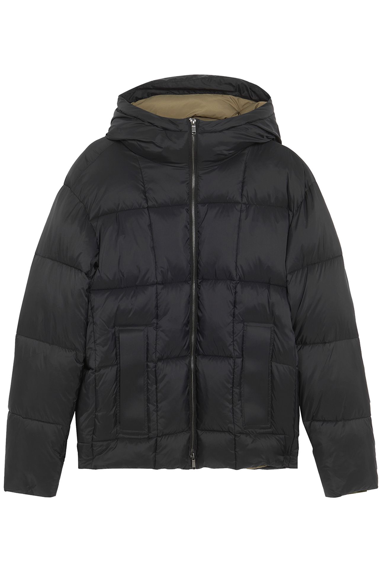 SQUARE WADDED PUFFER JACKET LACQUER 4