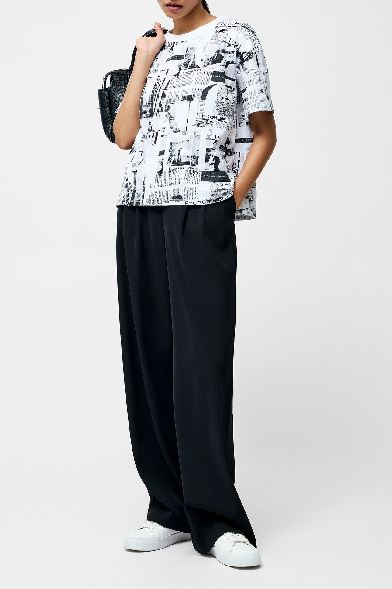 ATLANTIS DORI S/S TEE BLACK/WHITE 2