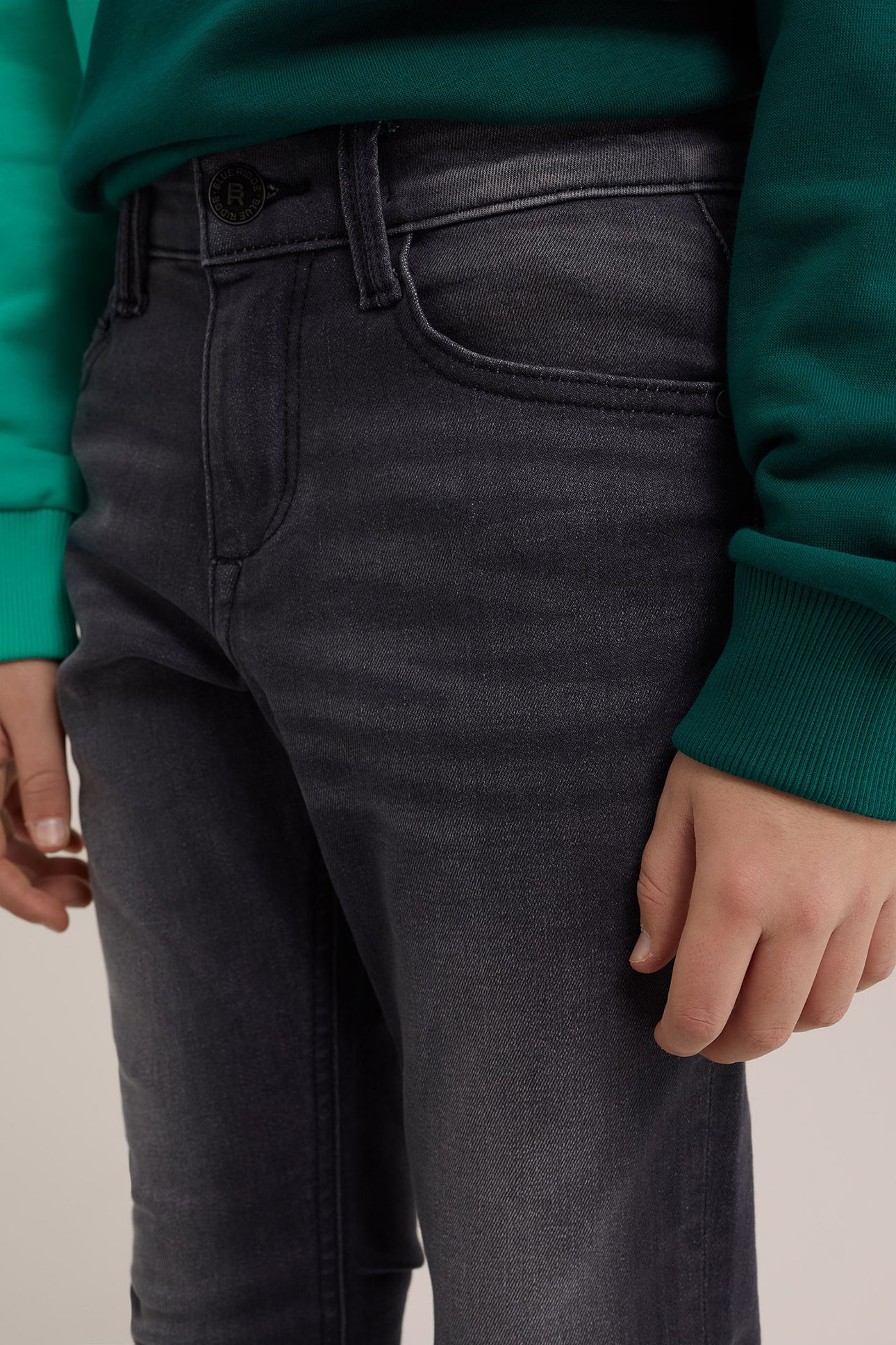 5-POCKET DARK GREY 5