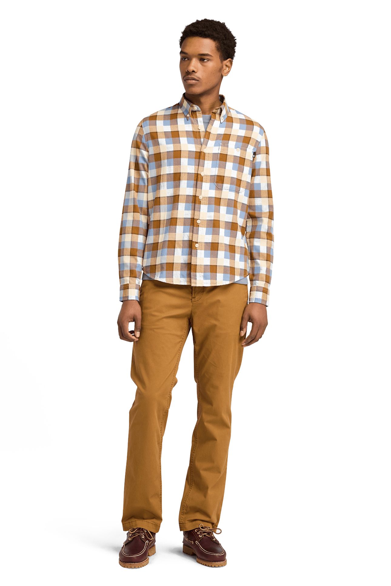 SOLUCELL BUFFALO SHIRT DARK WHEAT BOOT 1