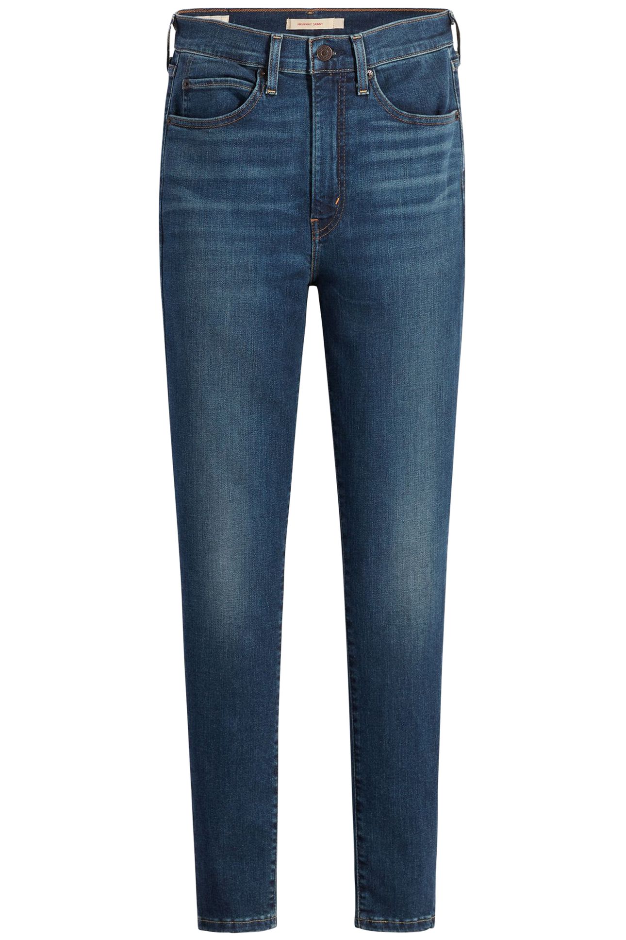 RETRO HIGH SKINNY JEANS DARK INDIGO 3