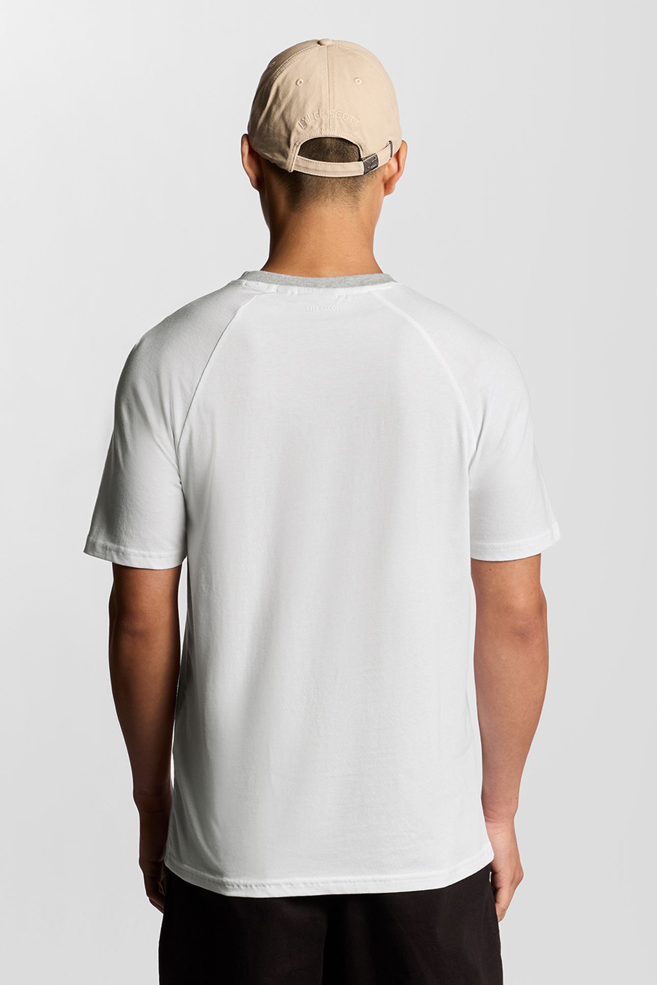HALF RAGLAN T-SHIRT WHITE 2
