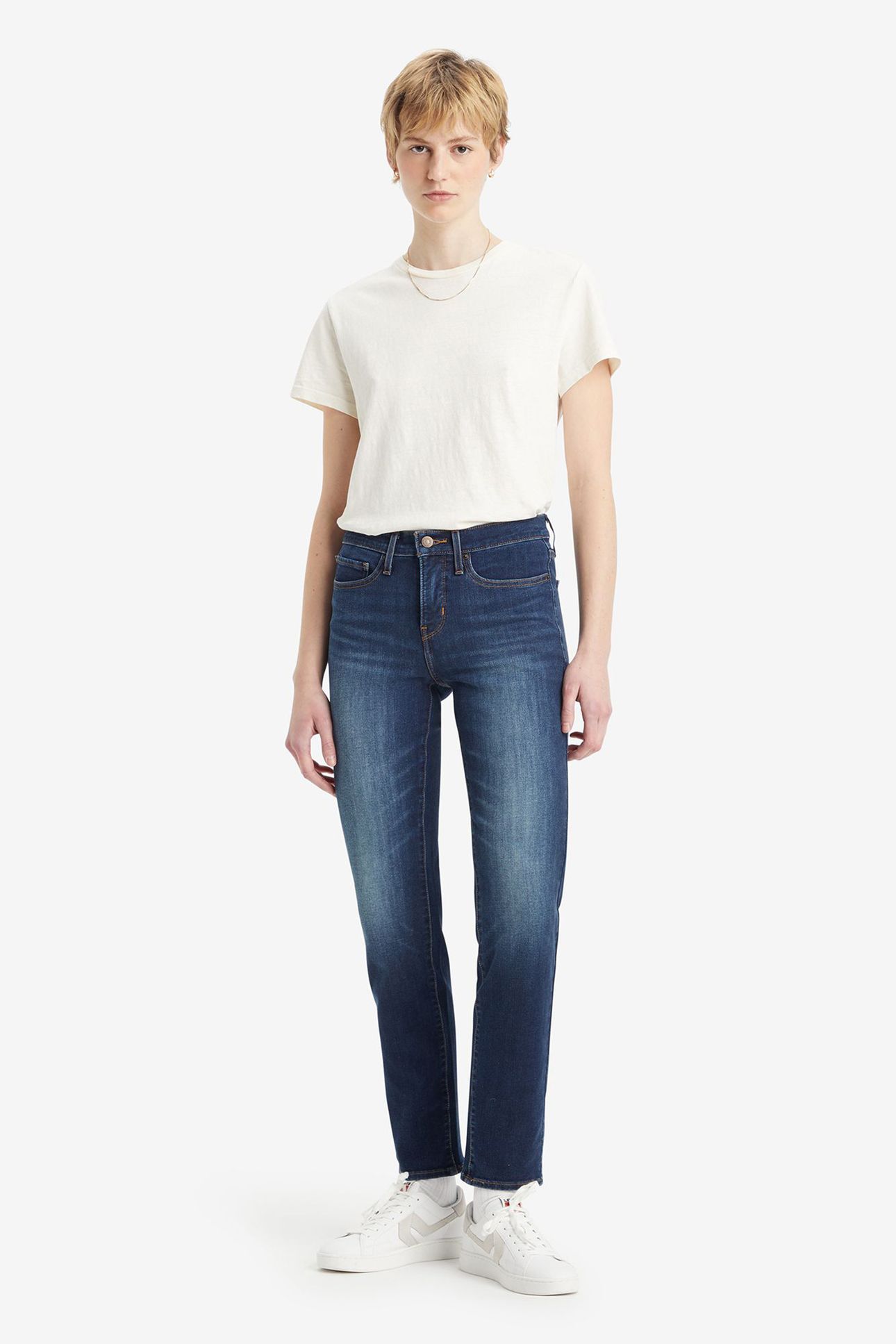 312™ SHAPING SLIM JEANS DARK INDIGO 1