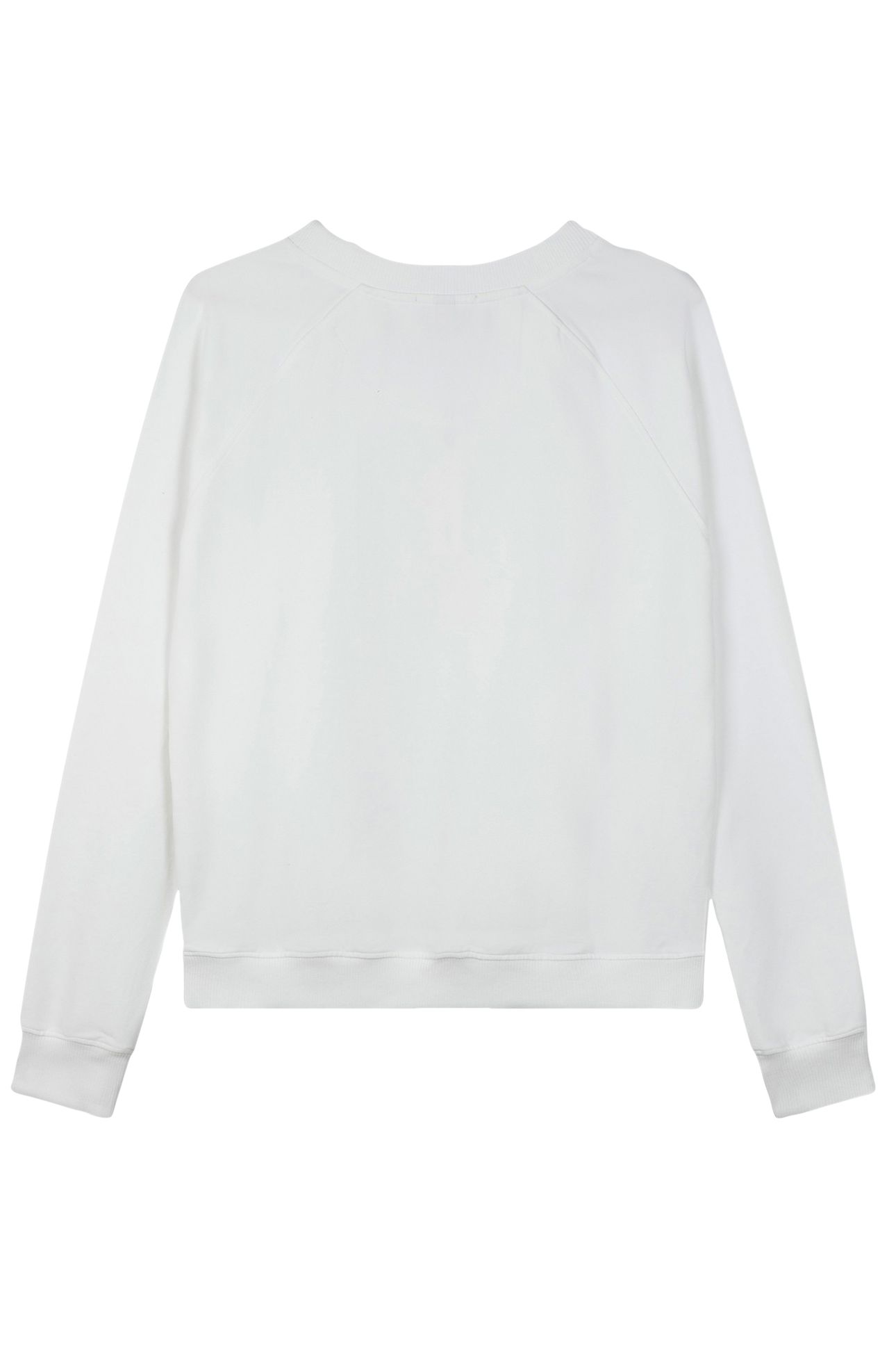THE CREW NECK SWEATER WHITE 5