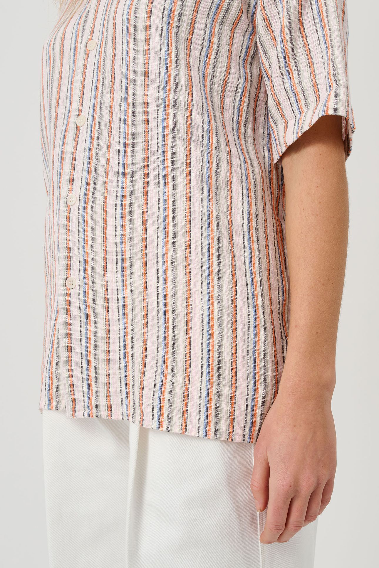 JODIE SHIRT ORANGE MULTI 10