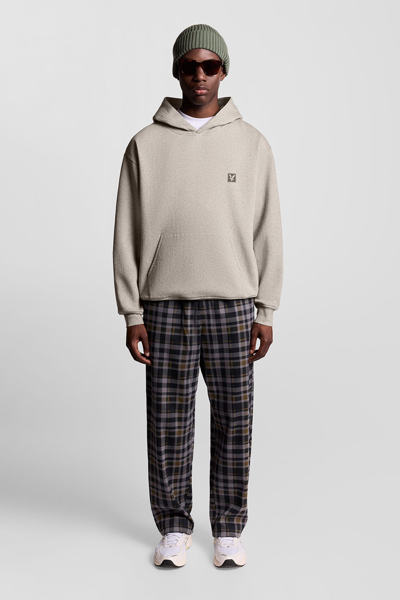 LOUNGEWEAR PULLOVER HOODIE OATMEAL MARL 3