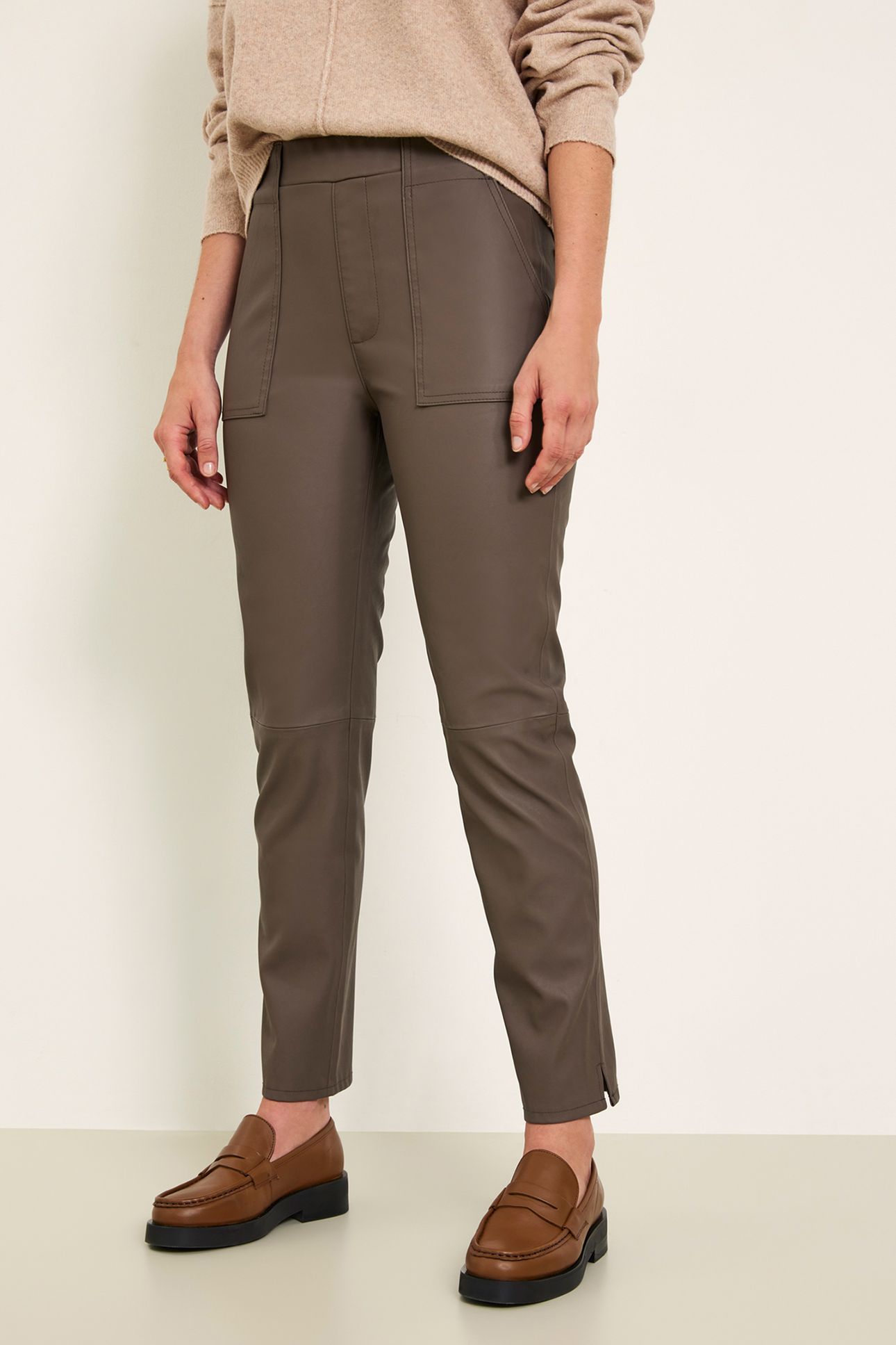 MARIT PANTS TAUPE 1