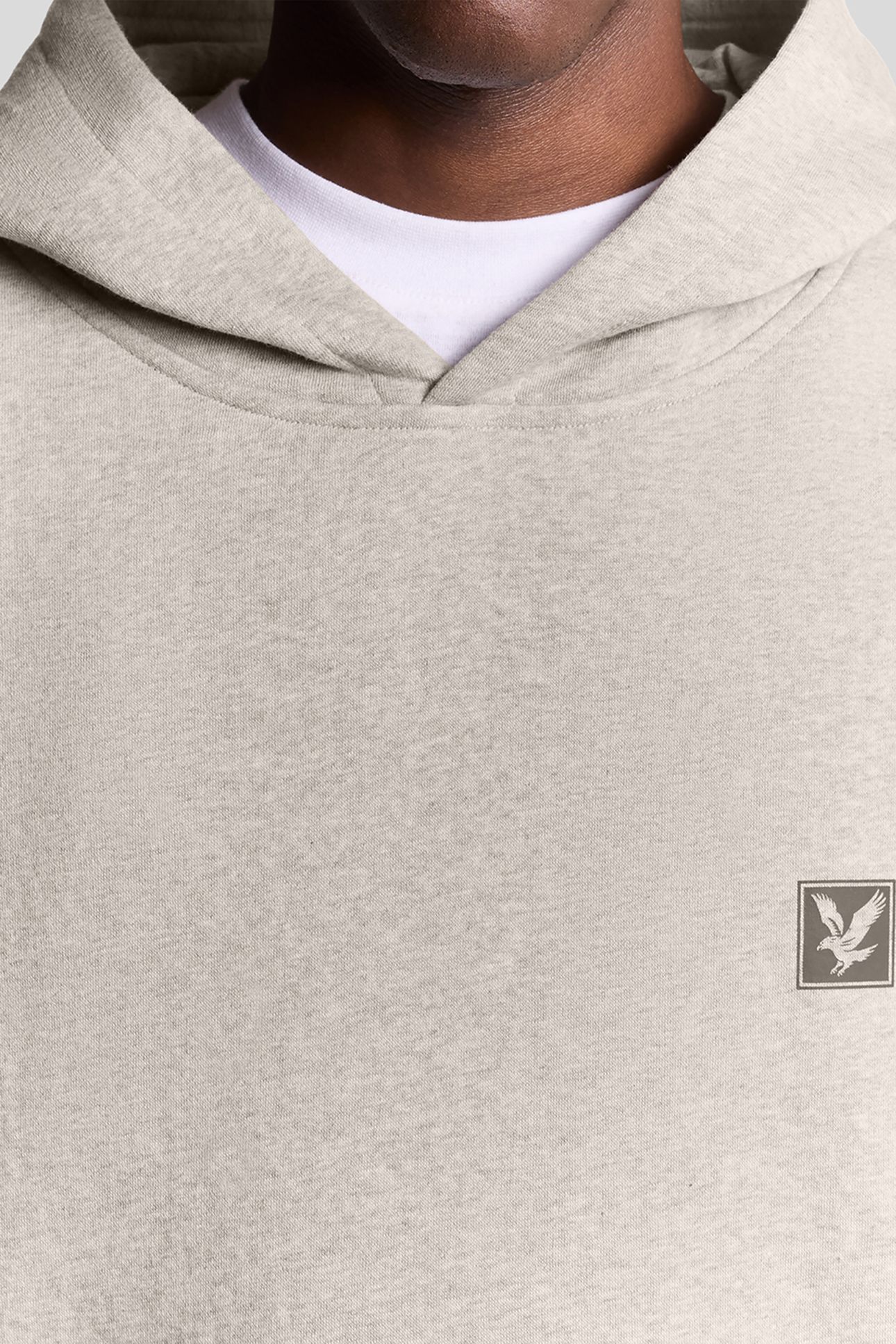 LOUNGEWEAR PULLOVER HOODIE OATMEAL MARL 5