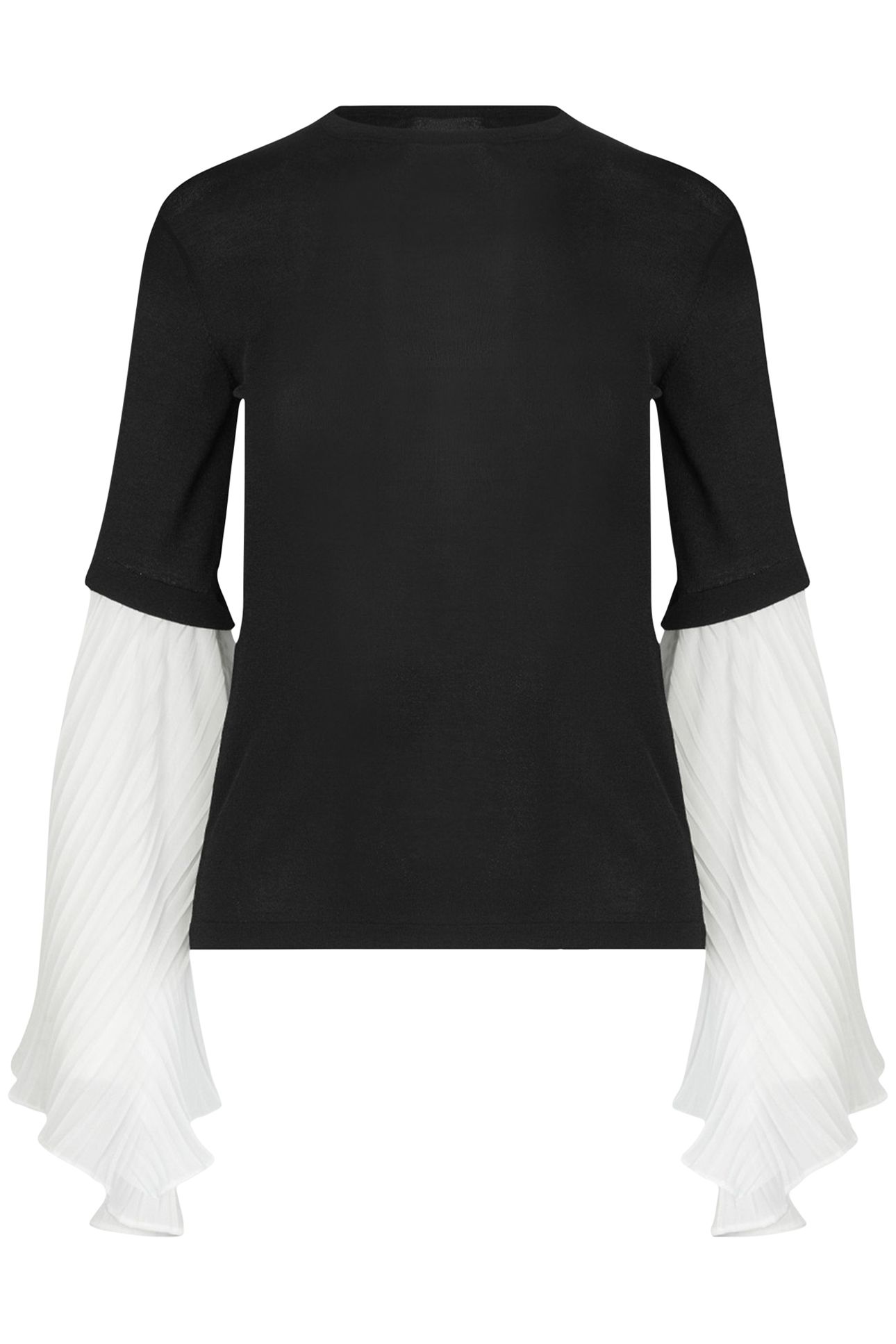 FADETTE PULLOVER BLACK/WHITE 3