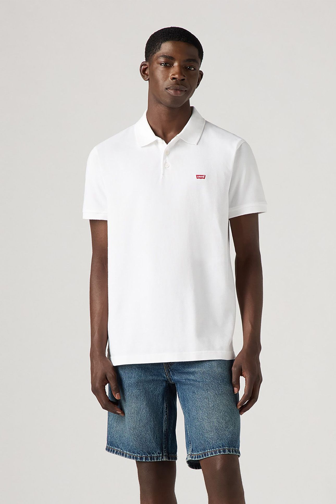HOUSEMARK POLO SHIRT WHITE 1