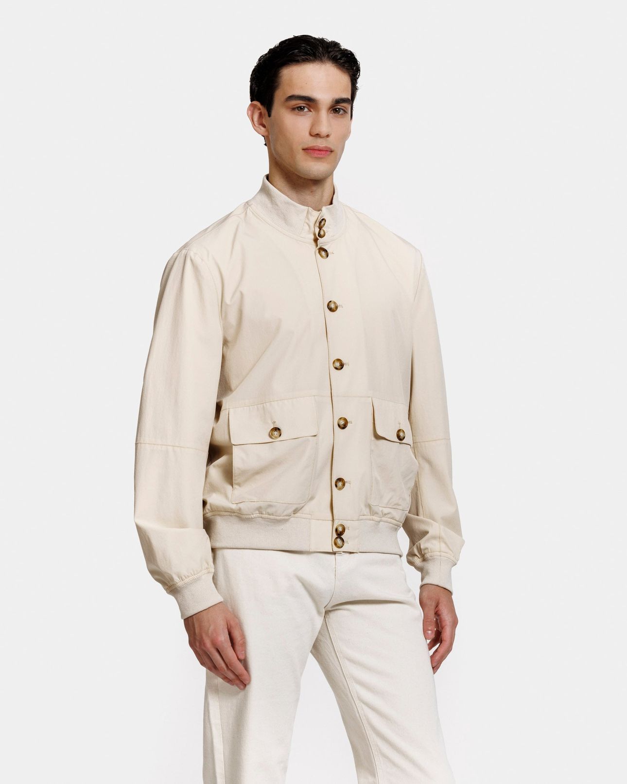MIKE JACKET OFF WHITE 1