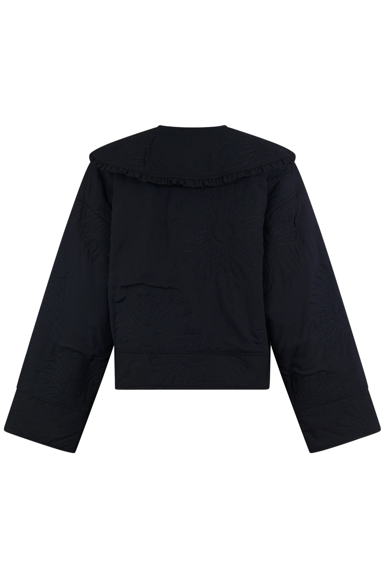 LA-SBQUILTED SUN JACKET BLACK 5
