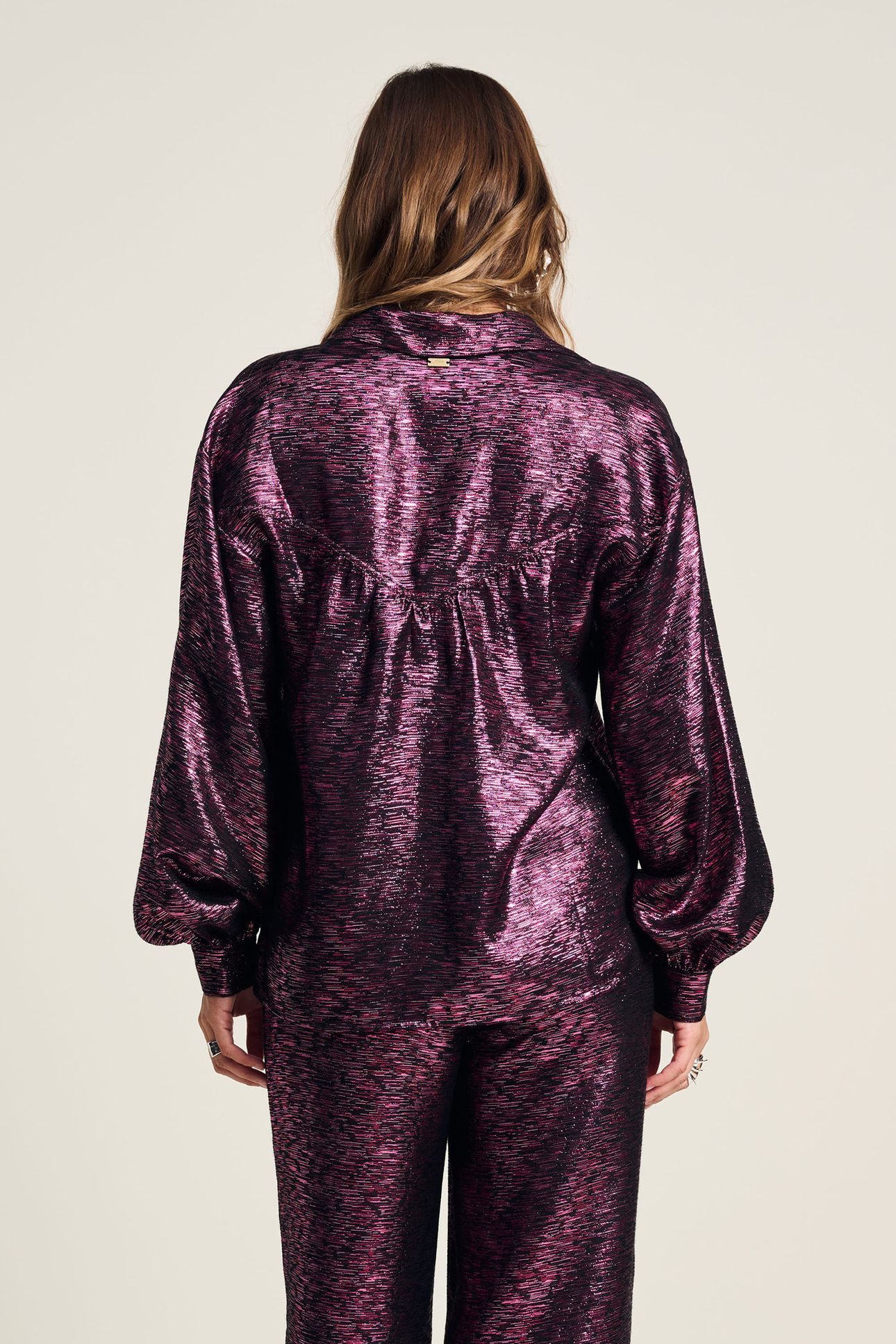 BLOUSE - VIOLET FESTIVE PINK 2