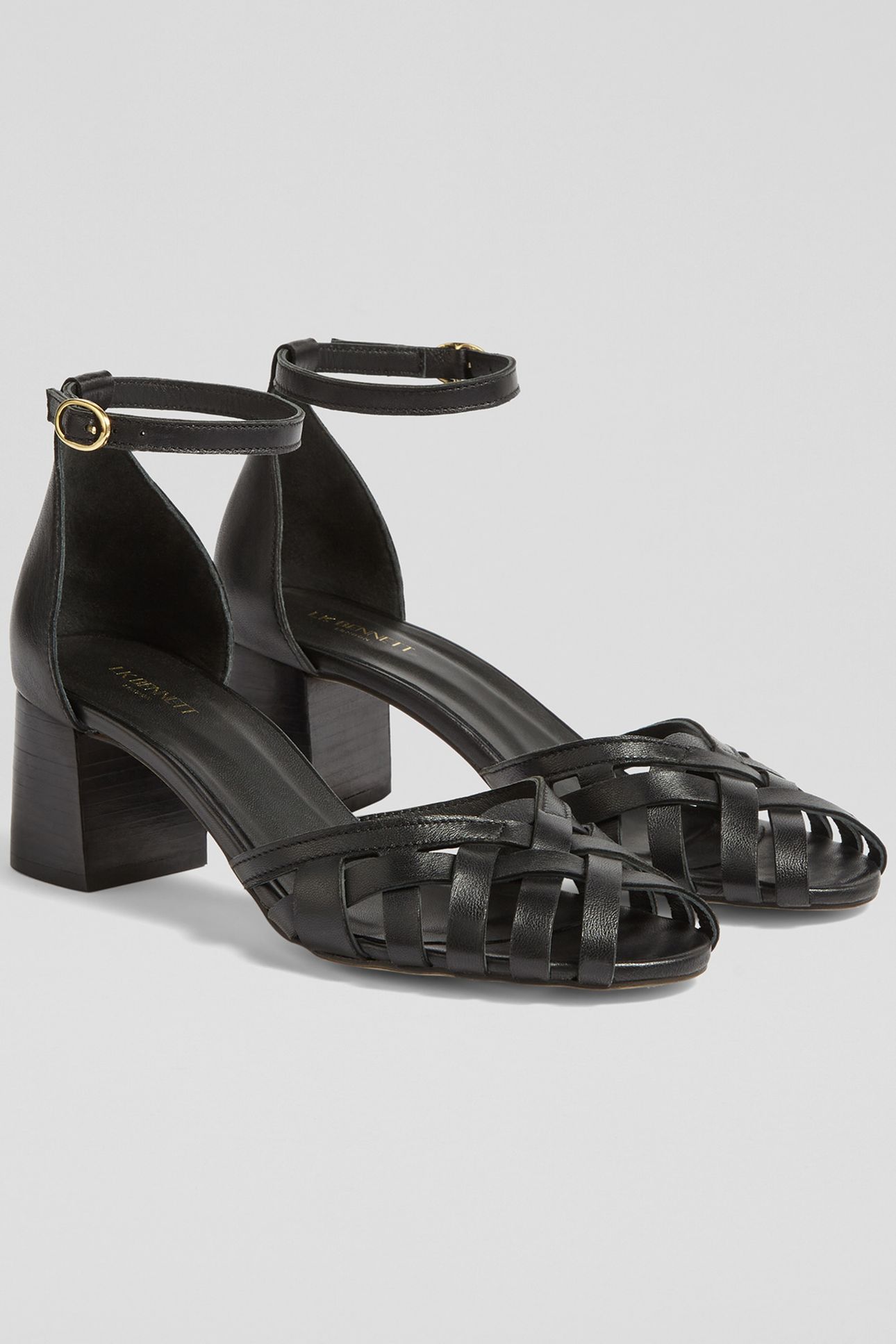 FS NOEMIA HEEL PLAITED FR BLACK 2