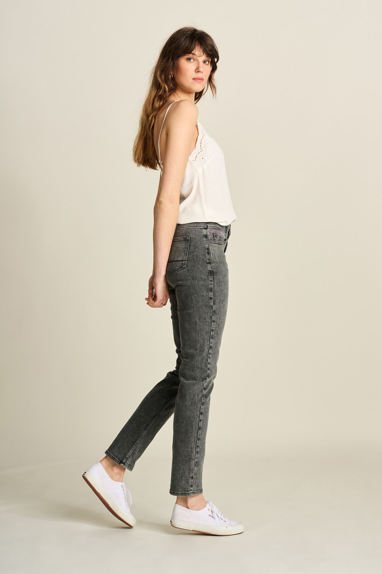 JEANS - ELIZE SLIM GREY STORM 3
