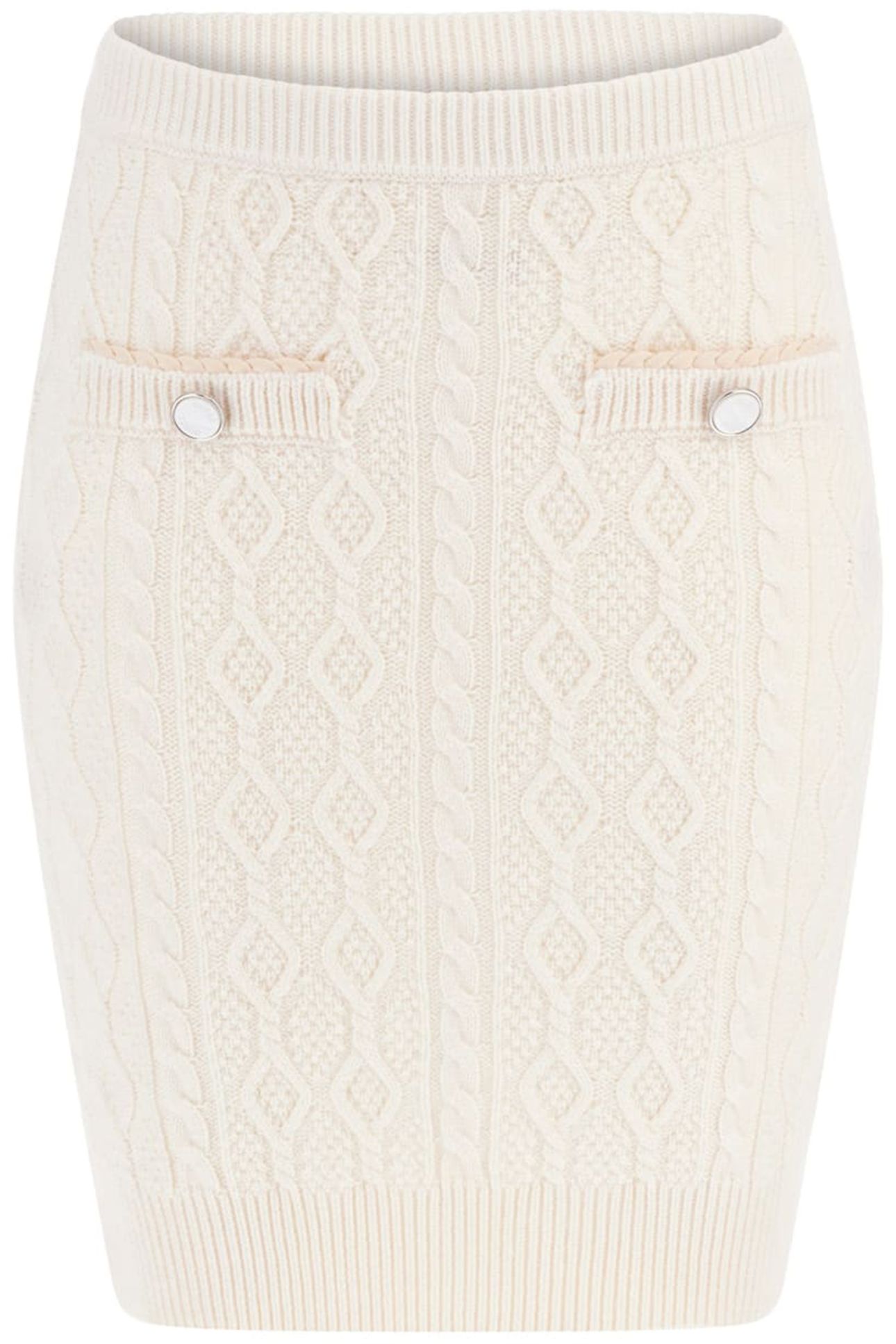 GUESS ECO ISABELLE SKIRT SWTR CREAM WHITE 4