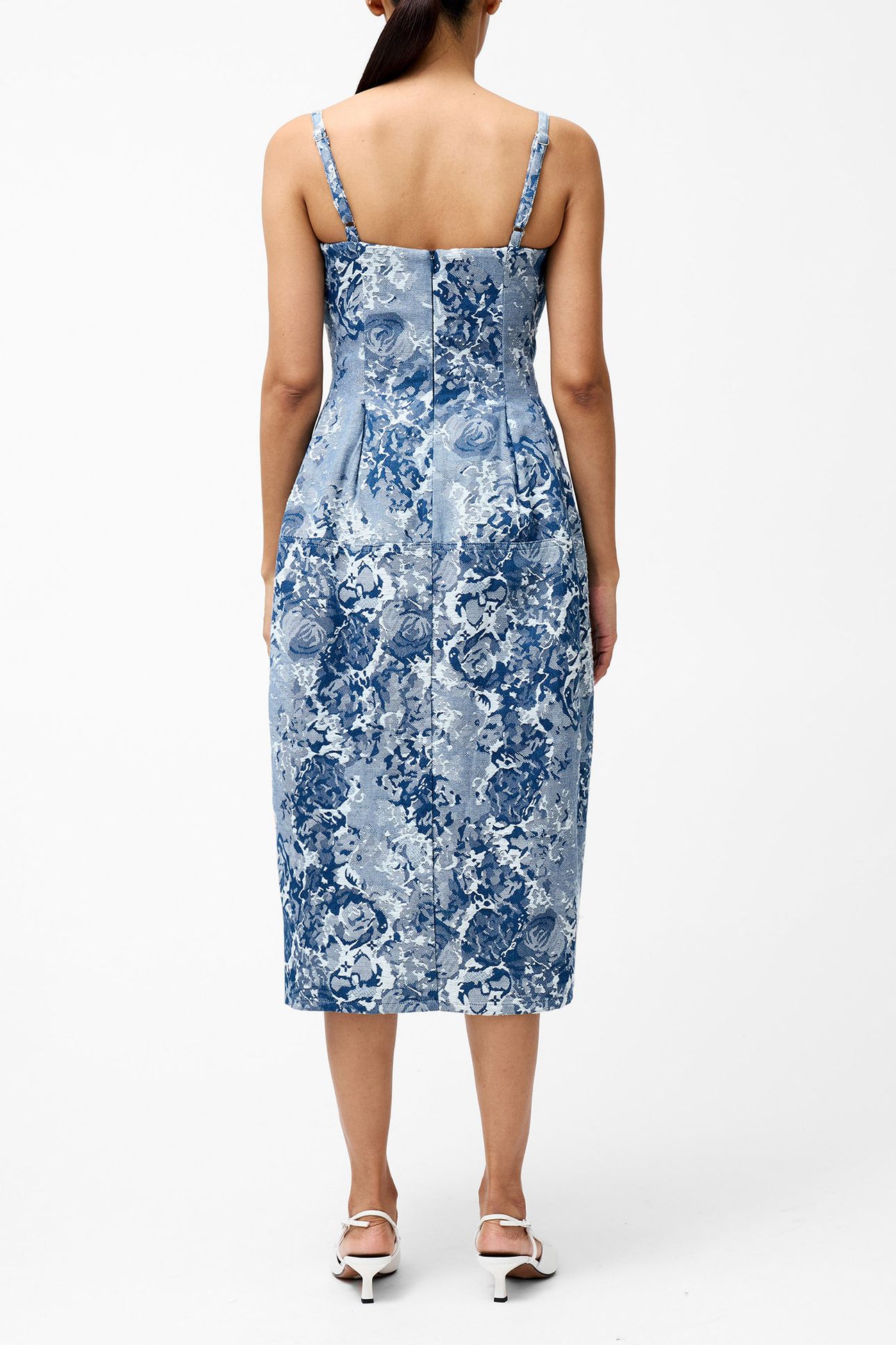 CHARLOTTE JACQUARD DENIM LIGHT WASH 2