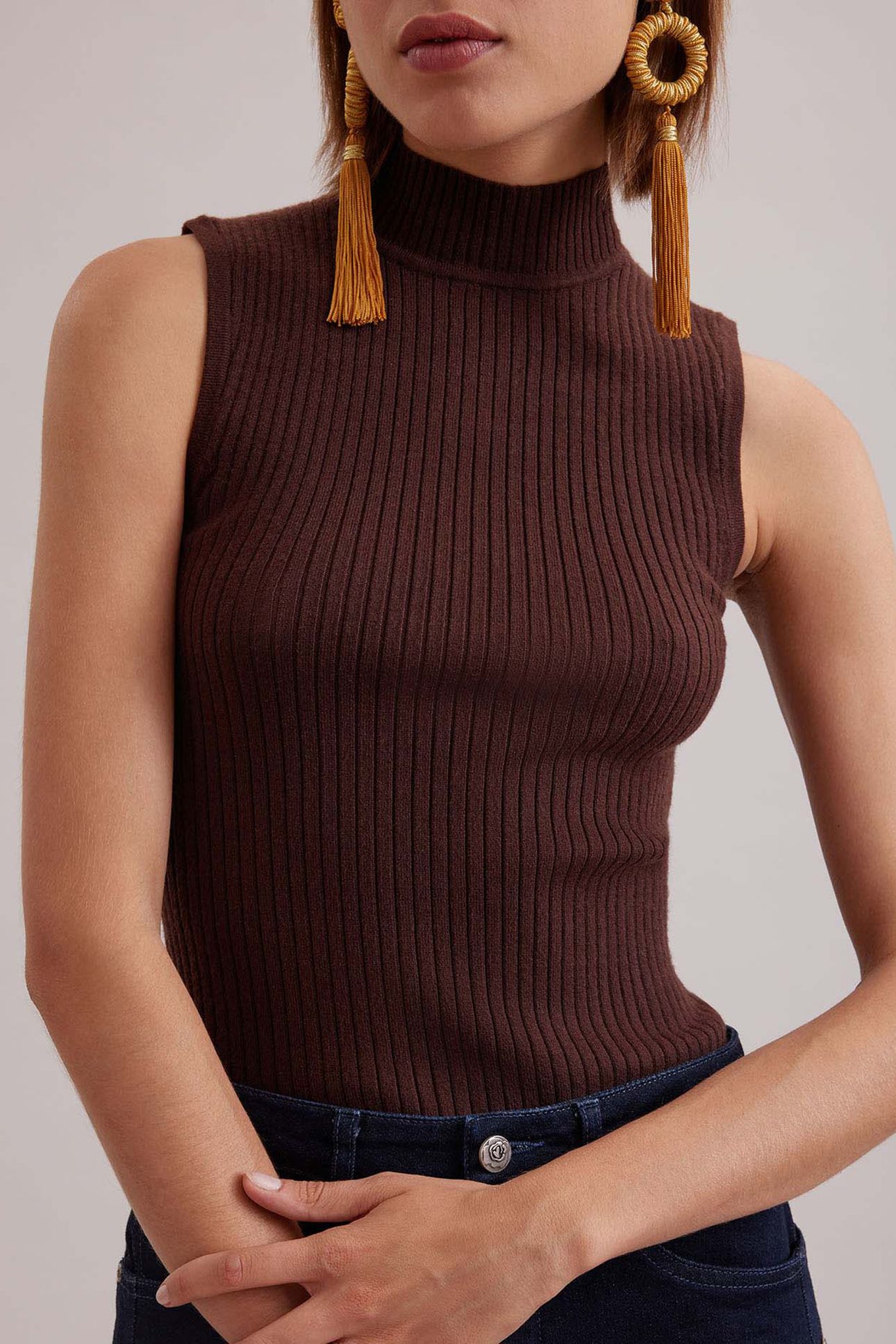 SOLO PULLOVER CHOCOLATE 5