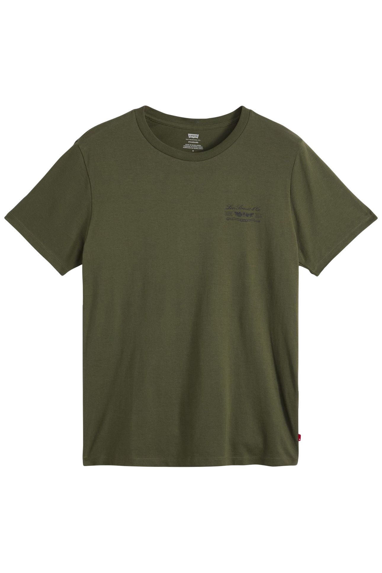 GRAPHIC CREWNECK T-SHIRT GREEN 3