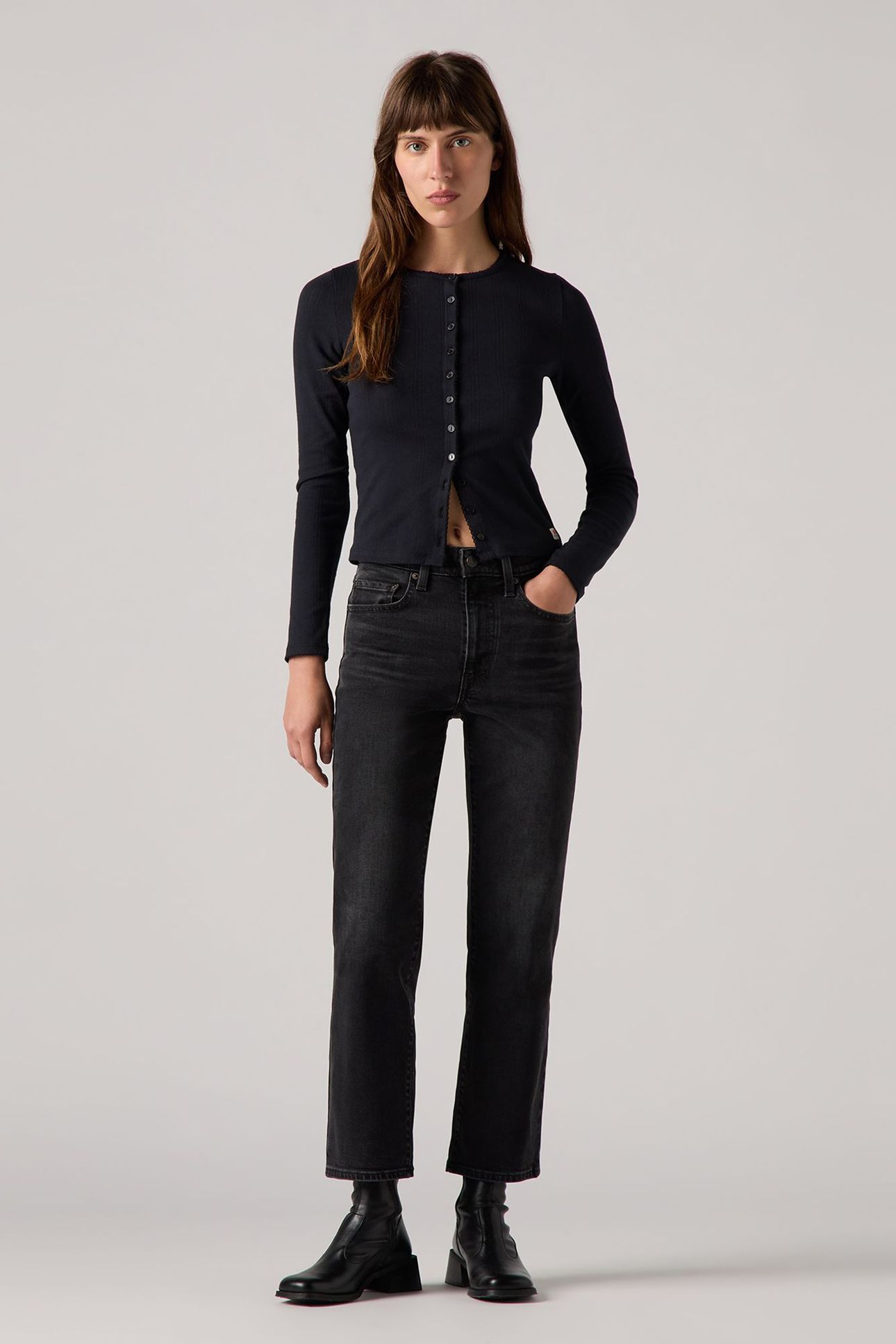 725™ KICK BOOT JEANS BLACK 5