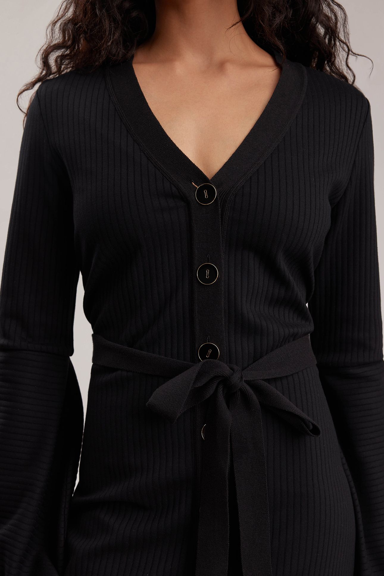 SMOOTH ROBE BLACK 8