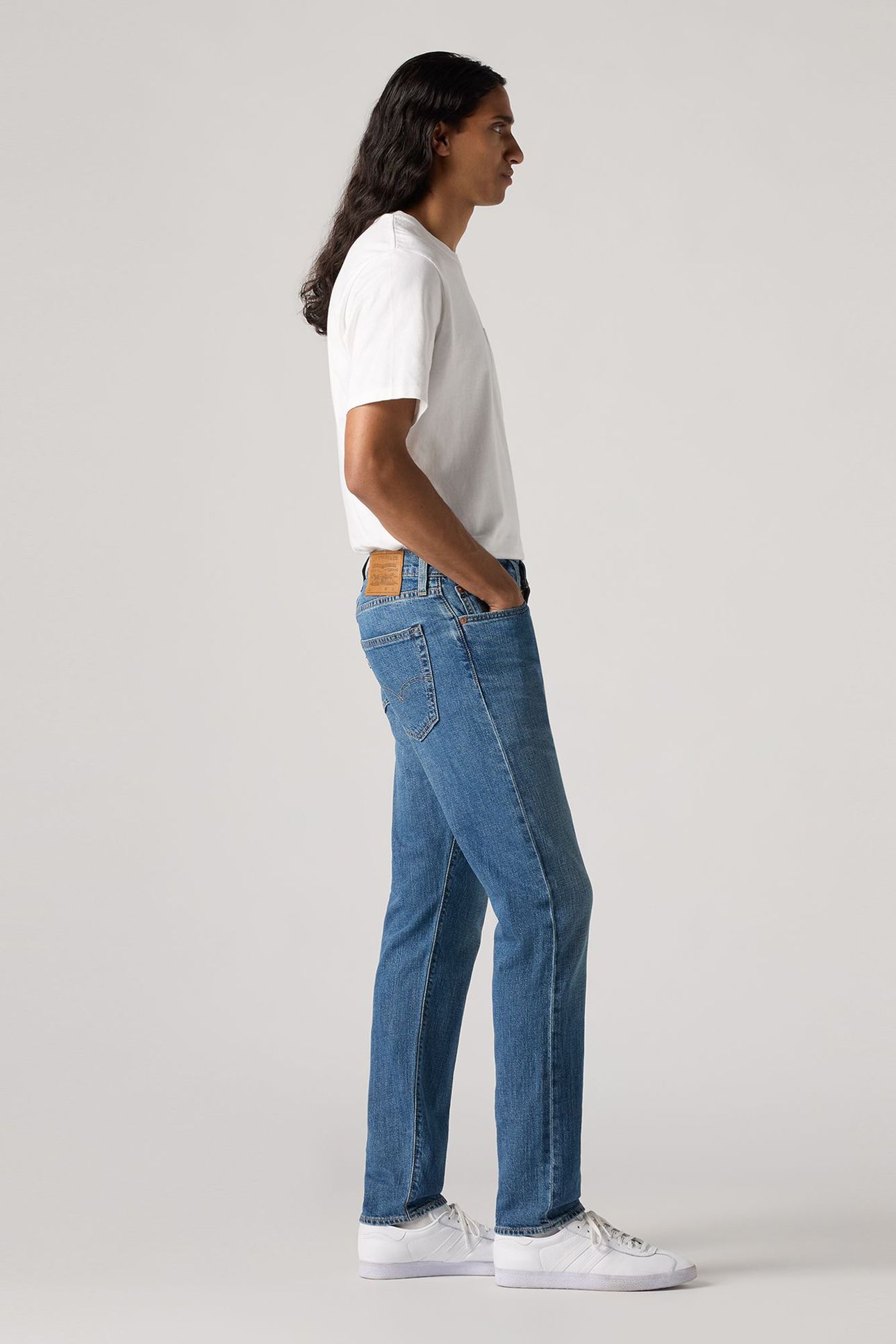 512™ SLIM TAPER LIGHTWEIGHT JEANS MED INDIGO 6