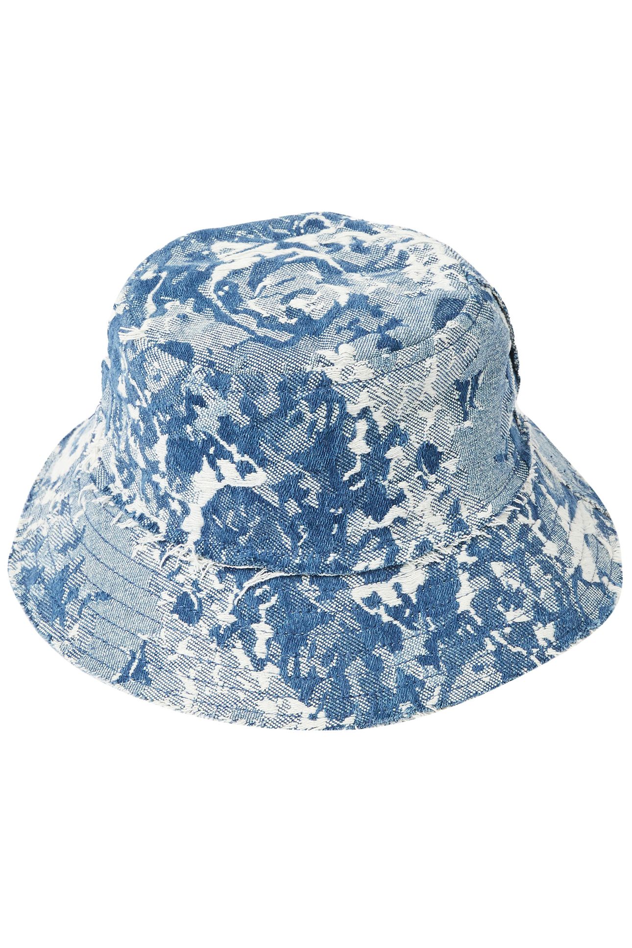 CHARLOTTE DENIM BUCKET HAT LIGHT WASH 2