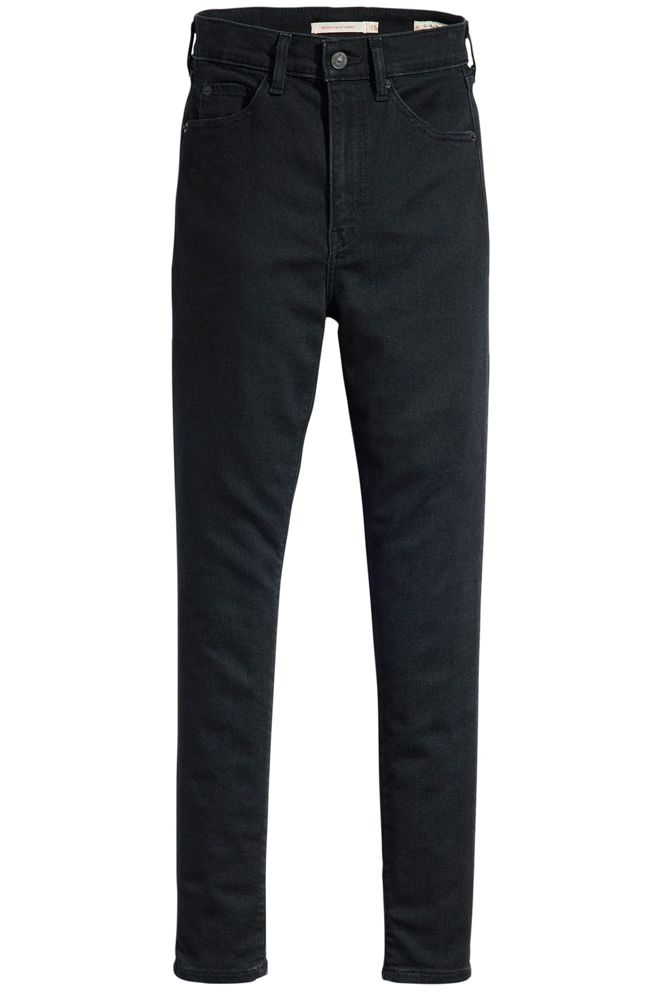 RETRO HIGH SKINNY JEANS BLACK 4