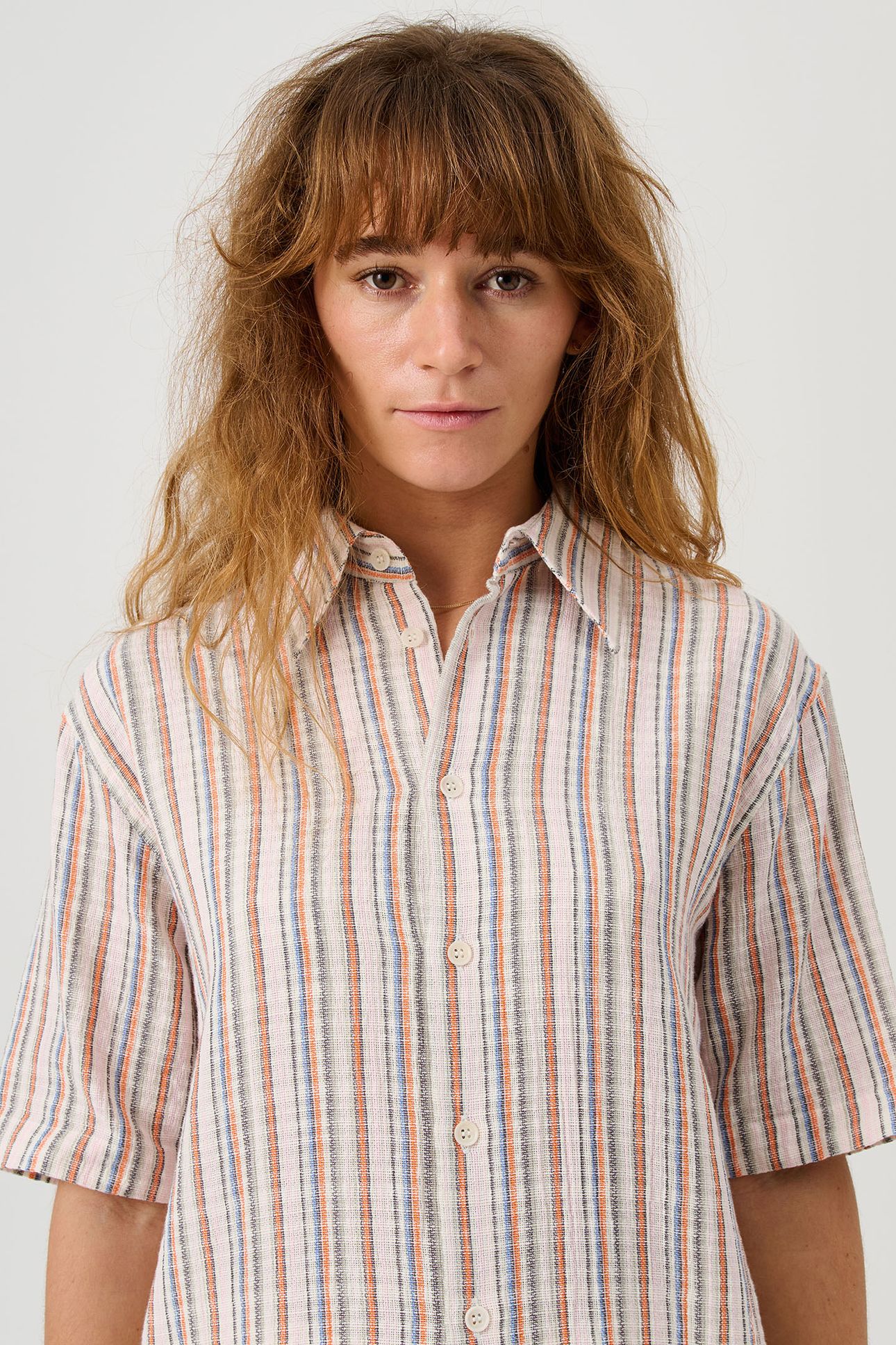 JODIE SHIRT ORANGE MULTI 8