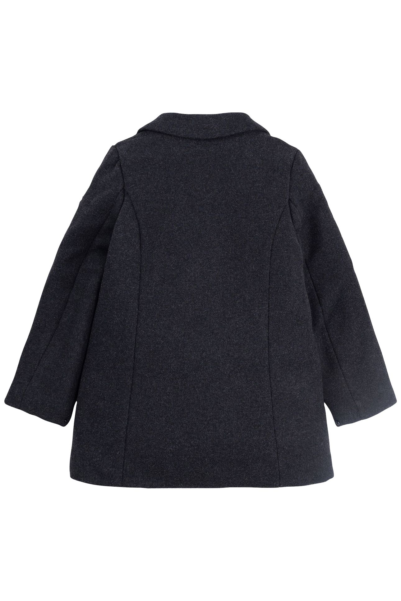 GREY COAT WITH REMOVABLE HOODED TRIM FOR GIRLS 6
