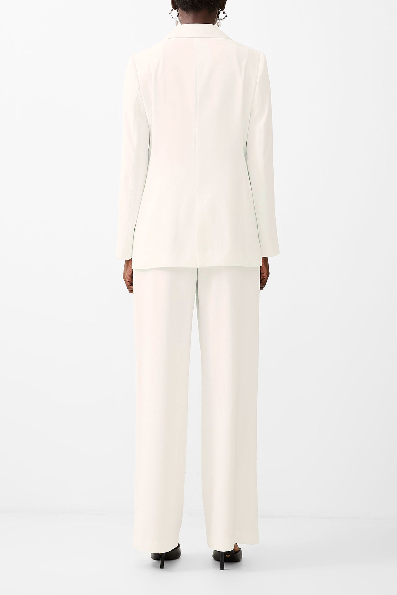 HARRIE SUITING SINGLE BREASTED PORCELAIN CREAM 2