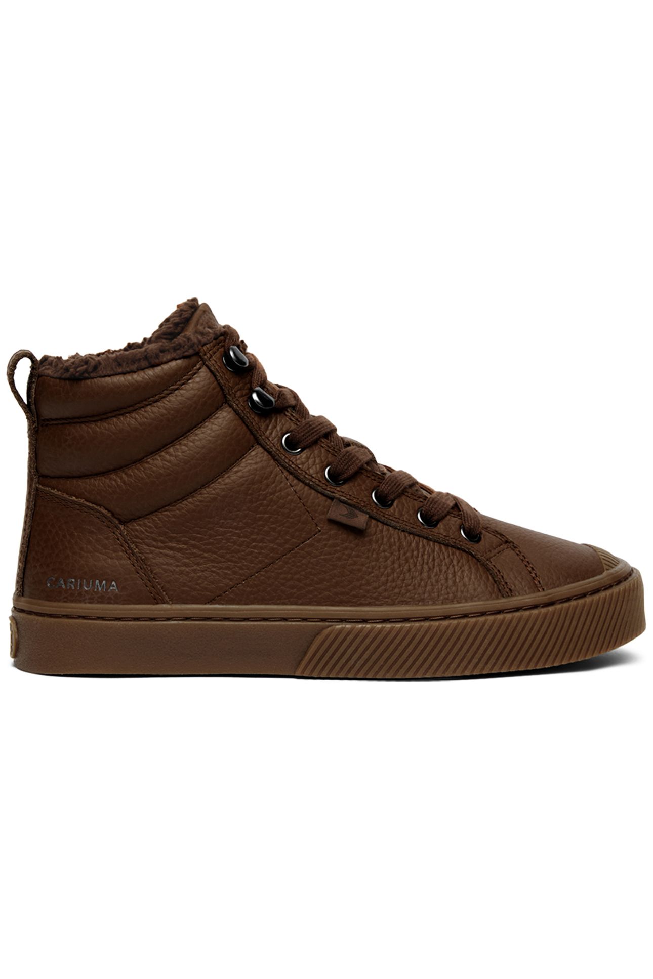 OCA THERMA HIGH HOOKS BROWN PREMIUM LEATHER BOOT BROWN 1