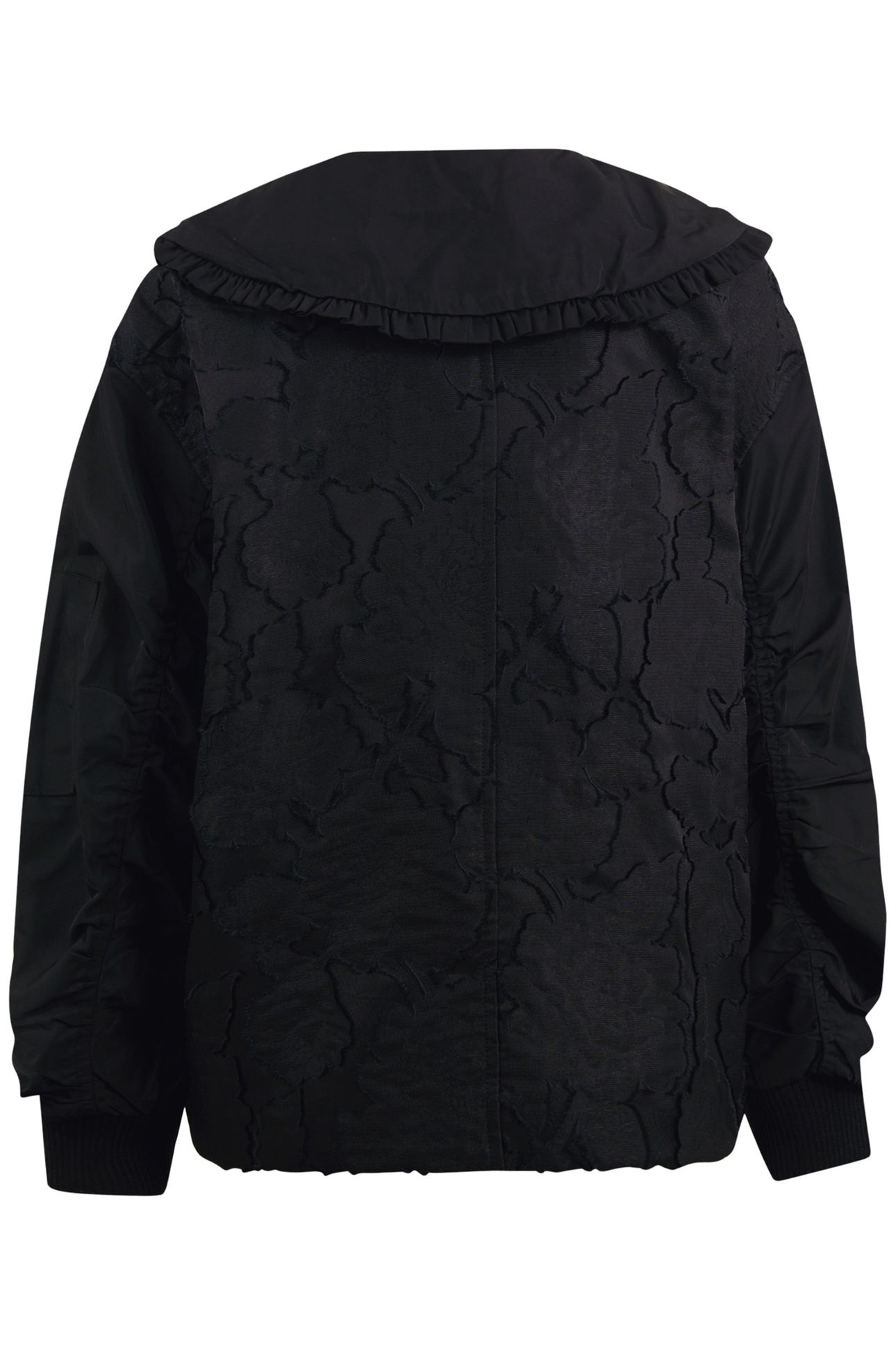 GBA-SBBIG COLLAR BOMBER BLACK 5