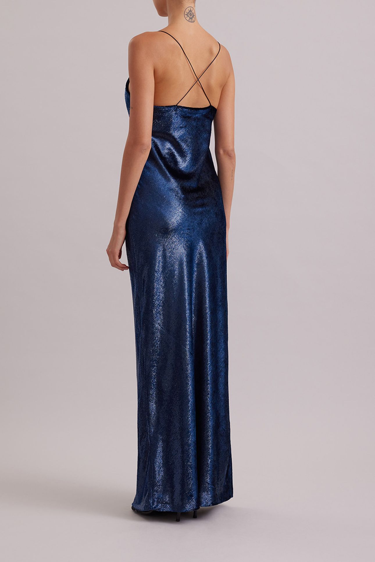 FRESQUE ROBE DARK NAVY 2