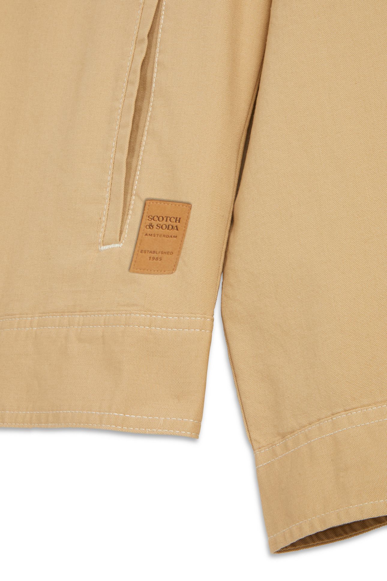 CANVAS TRUCKER MEDIUM BROWN 3
