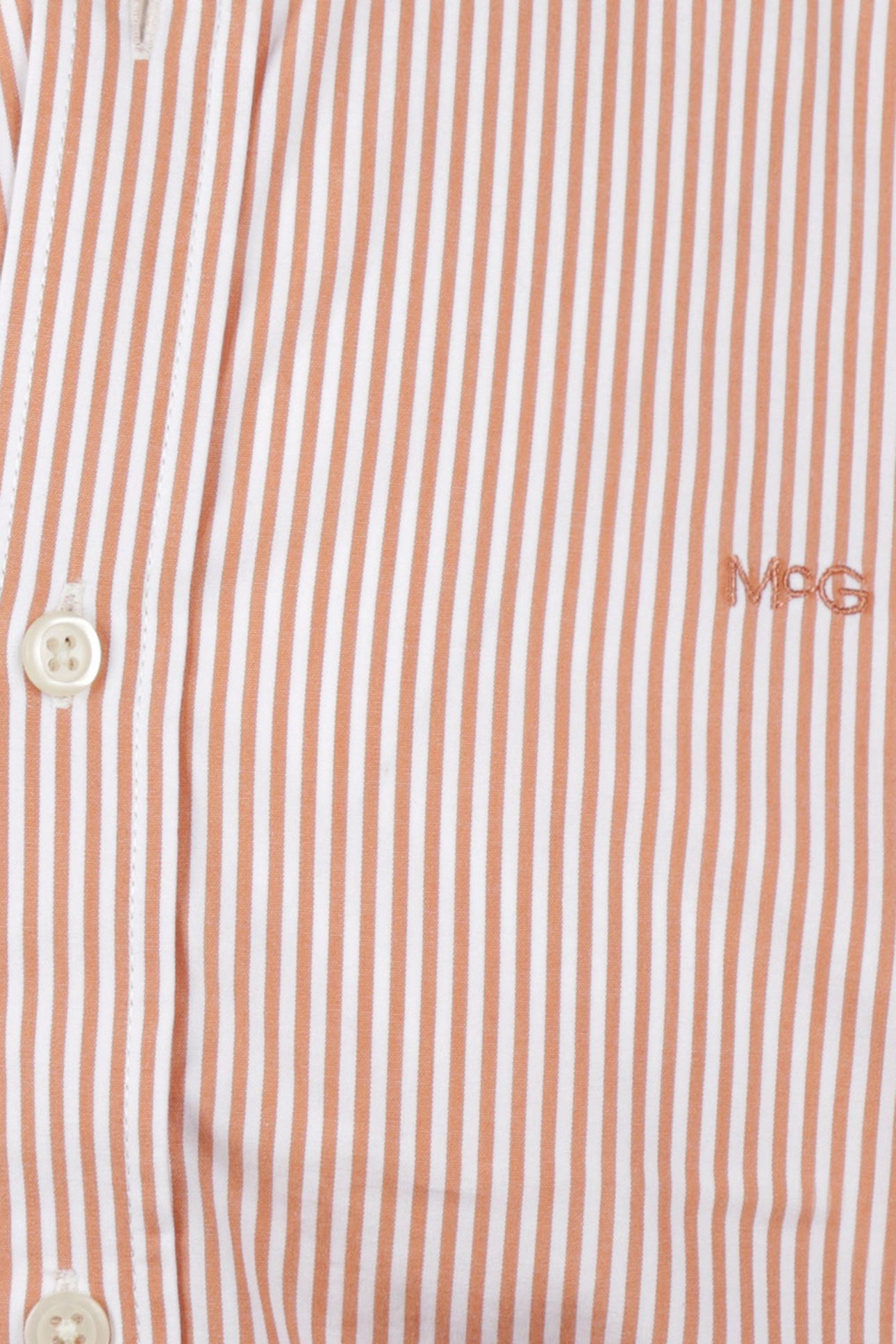 POPLIN STRIPE PEACHED SHIRT SUNDOWN 9