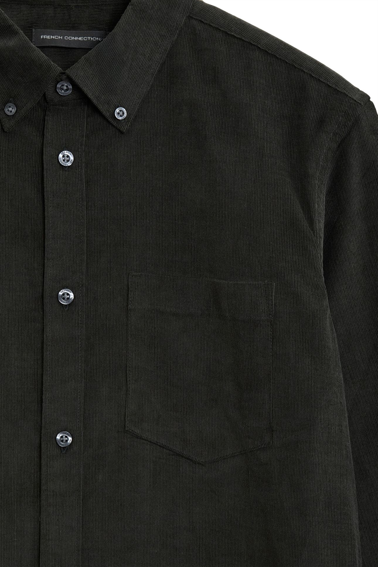 CORD LONG SLEEVE SHIRT KHAKI 2