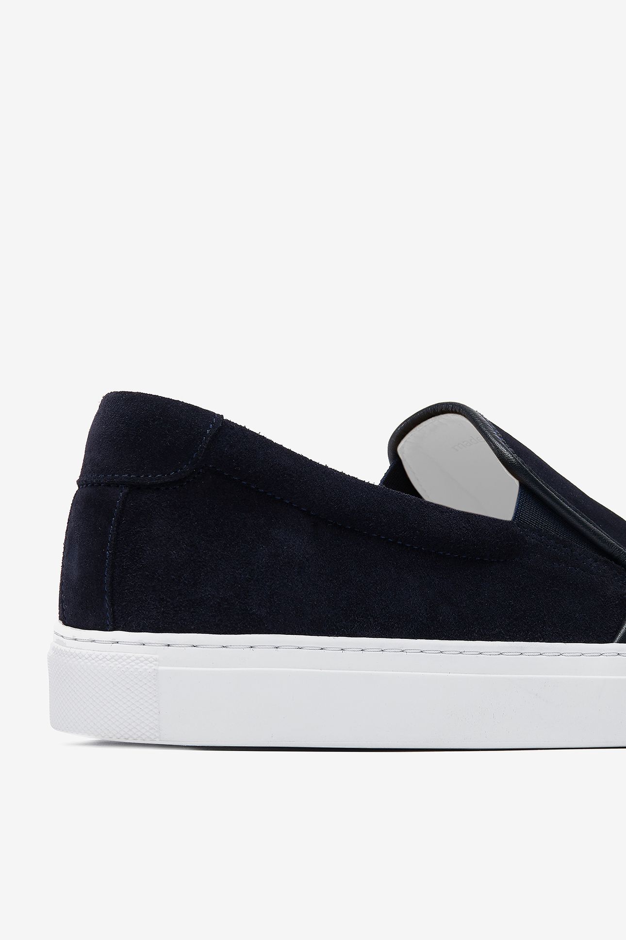 SCRAMBLE SLIP-ON SUEDE NAVY 2