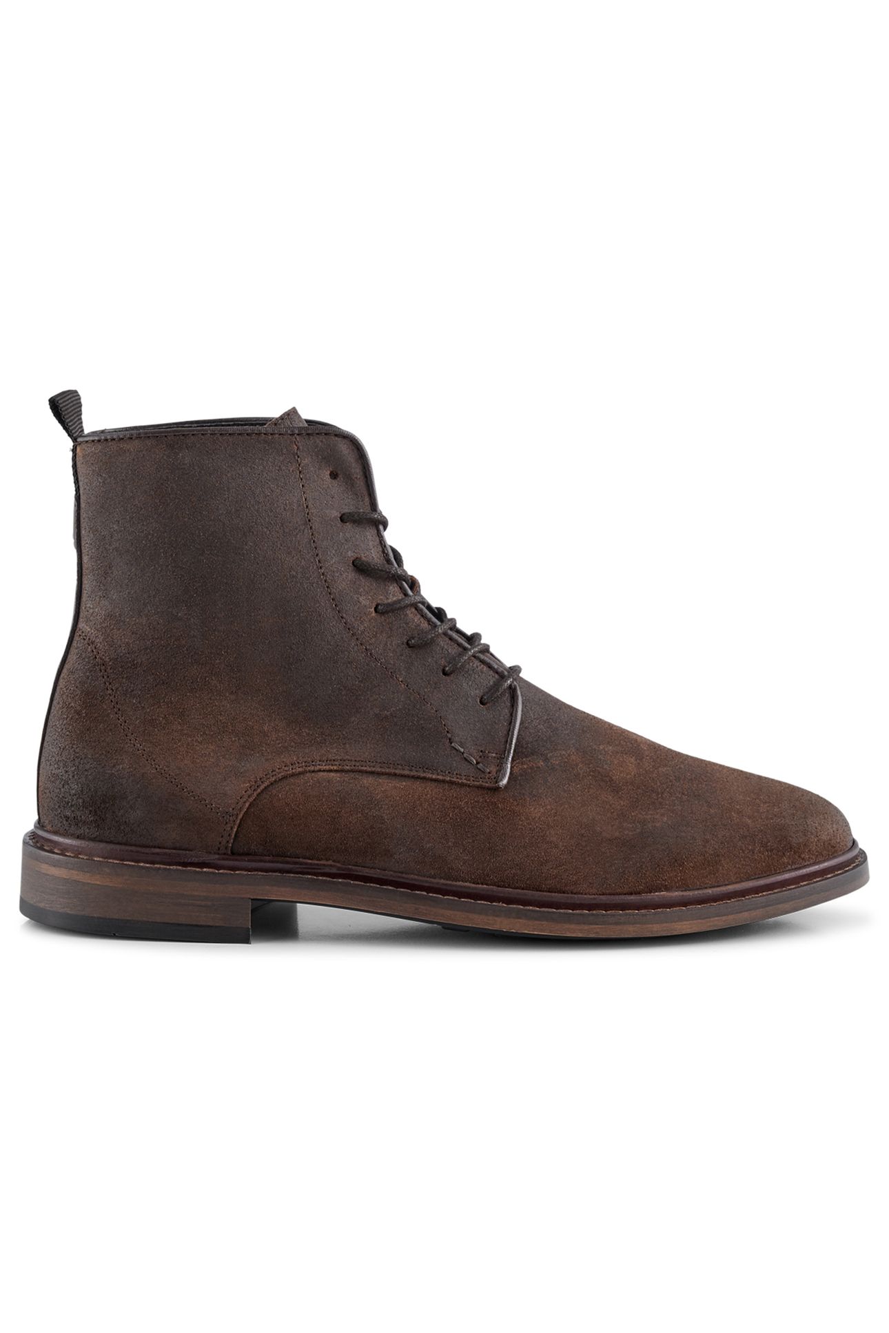 NED WAXED S BOOT BROWN 1