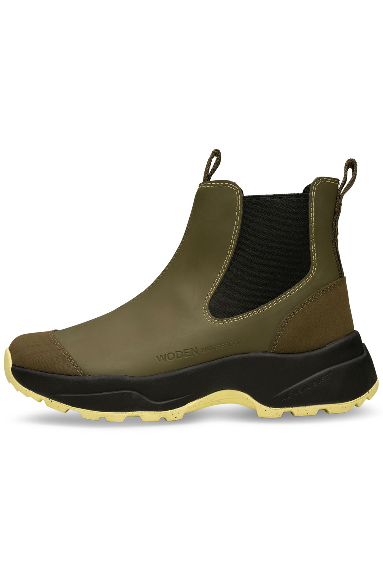 SIRI WATERPROOF DARK OLIVE/PALE LIME 5