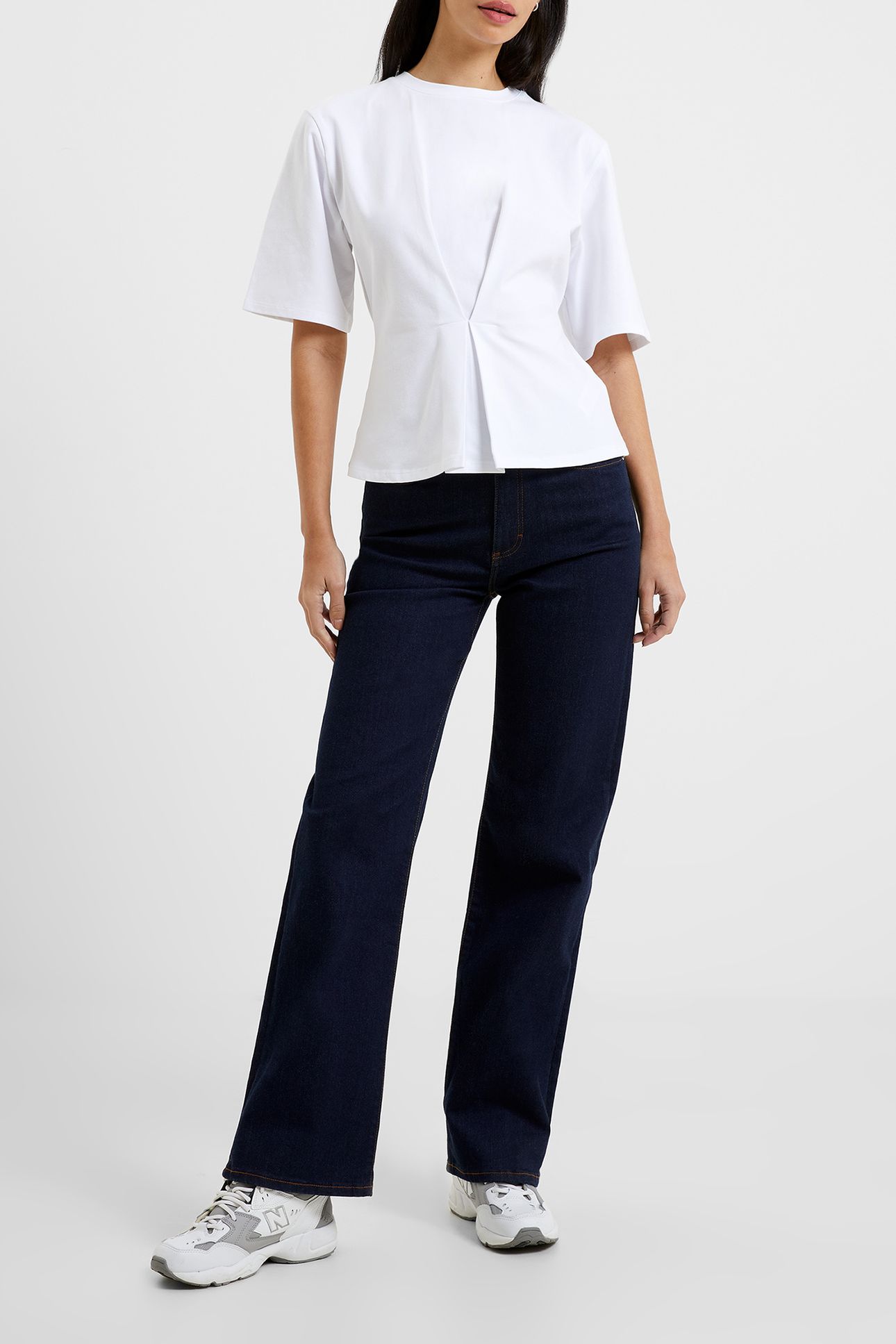PEARL TOP LINEN WHITE 2